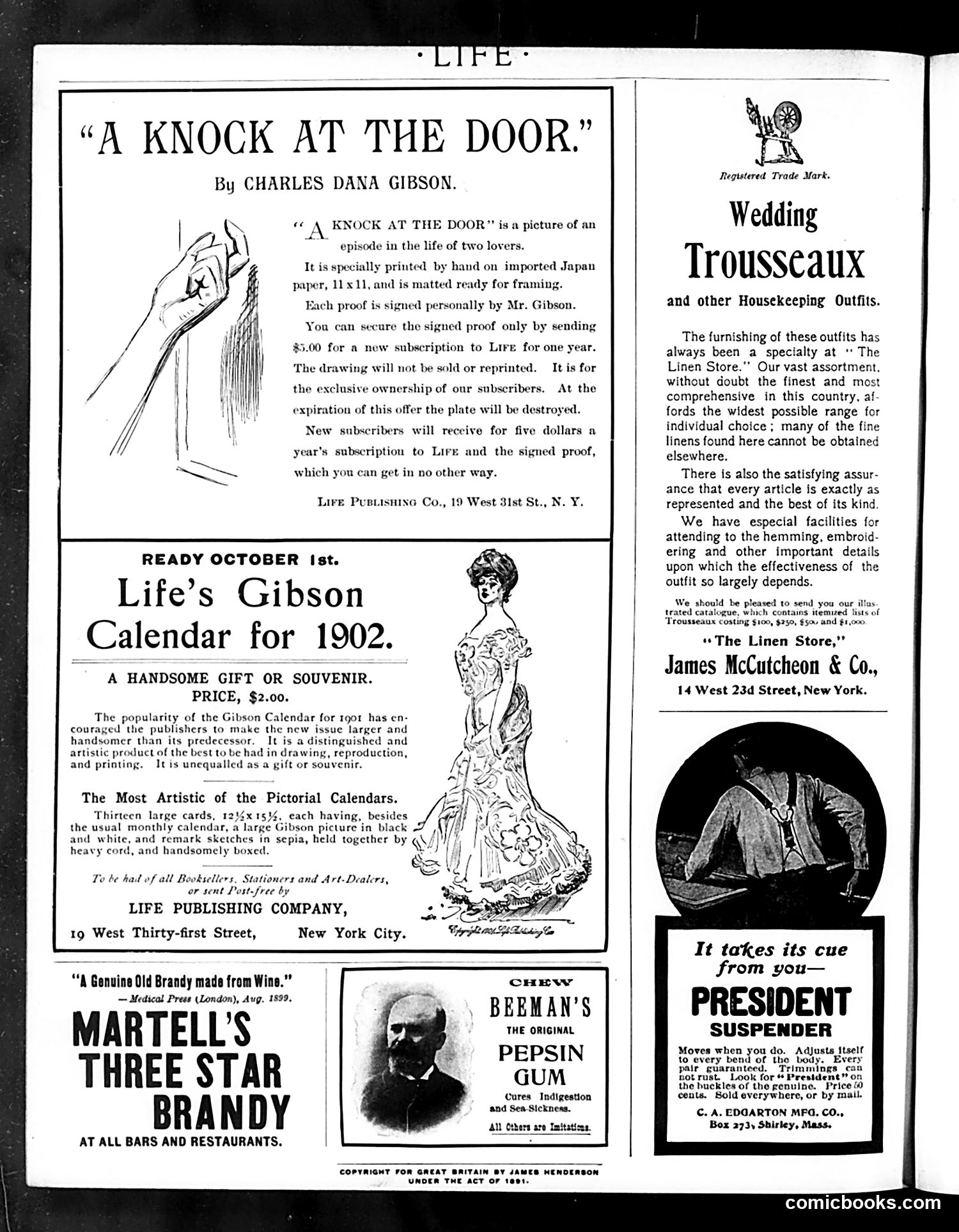 Life — September 26, 1901 — page 2: Life, 1901-09-26