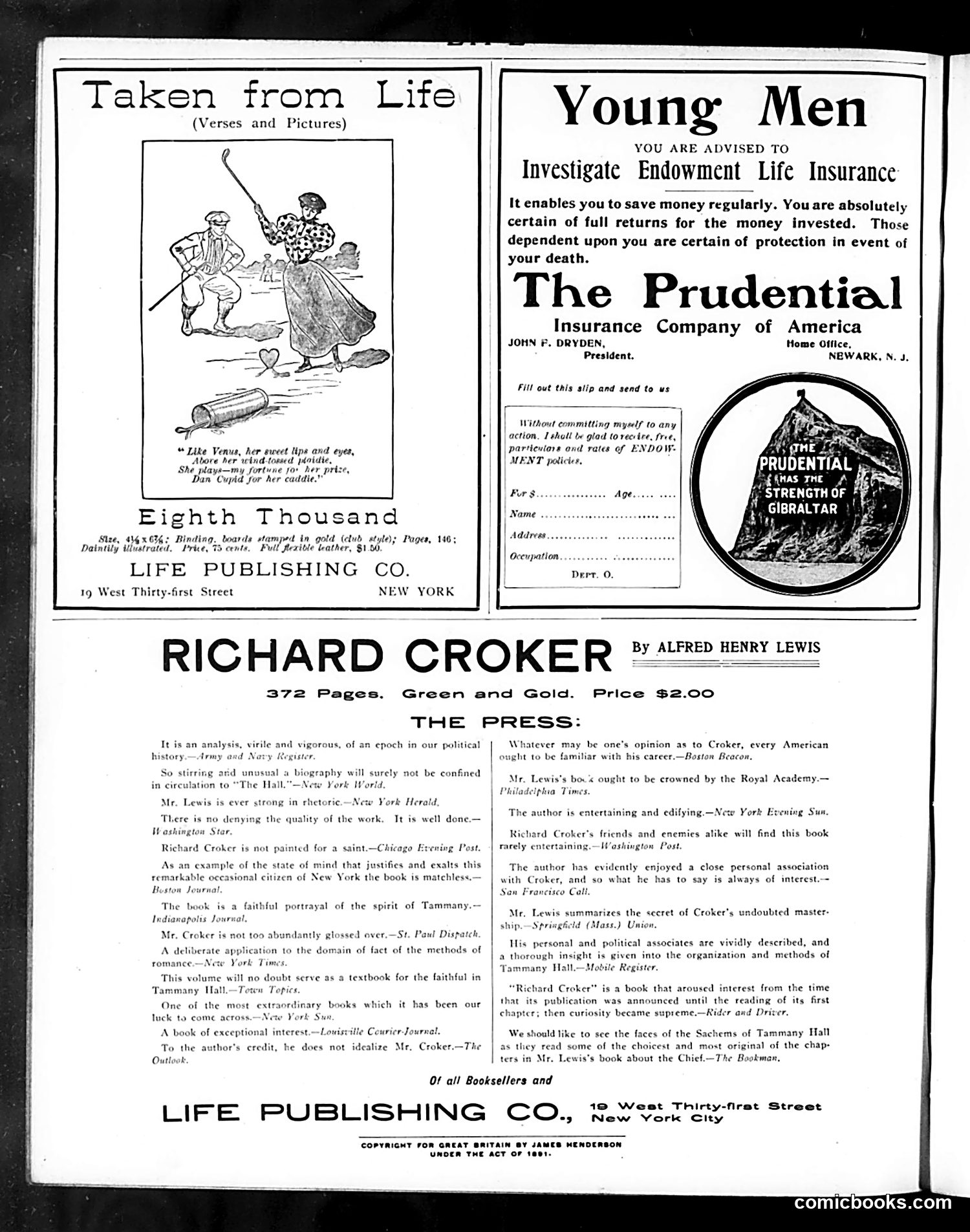Life — October 10, 1901 — page 2: Life, 1901-10-10