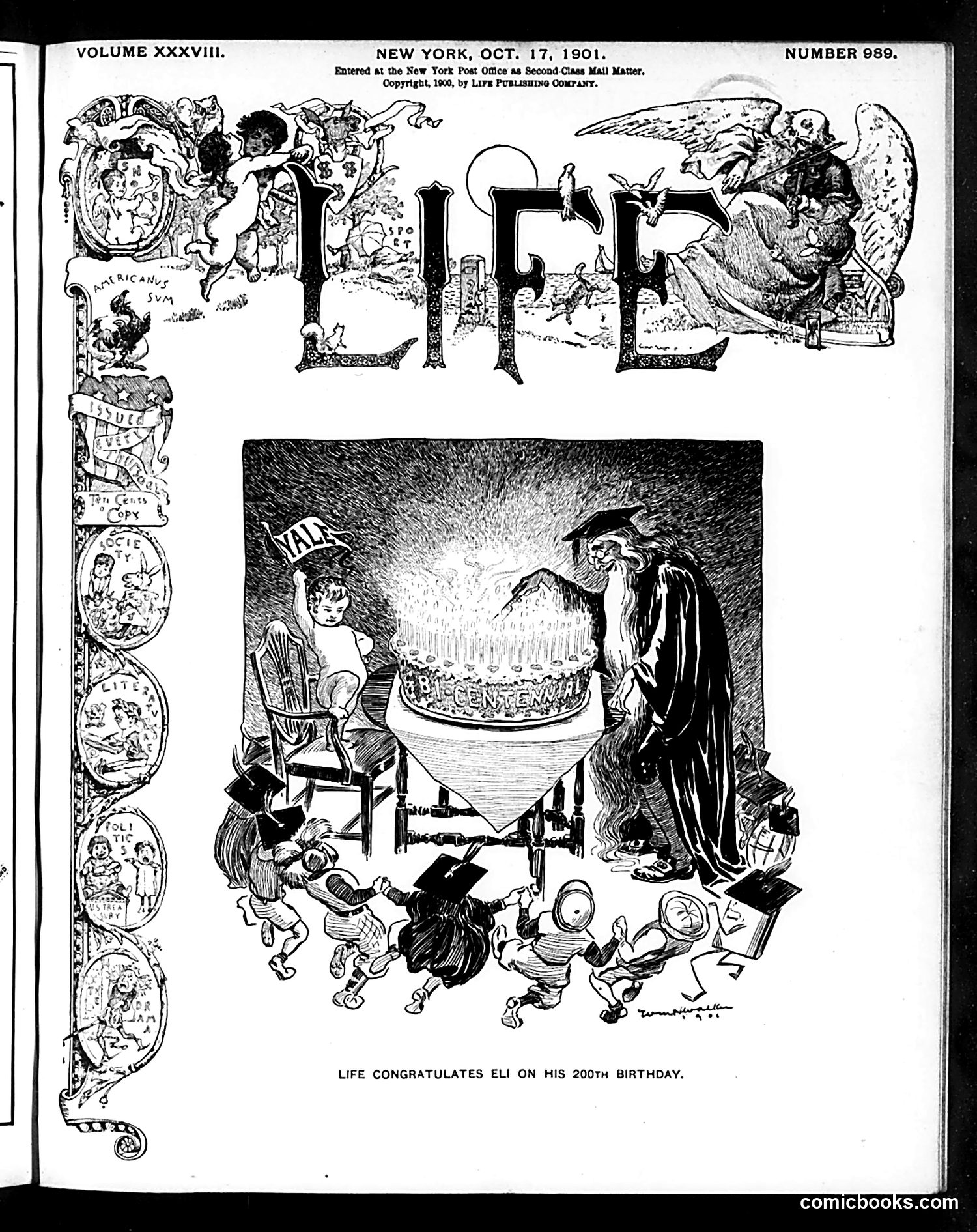 Life — October 17, 1901 — page 1: Life, 1901-10-17