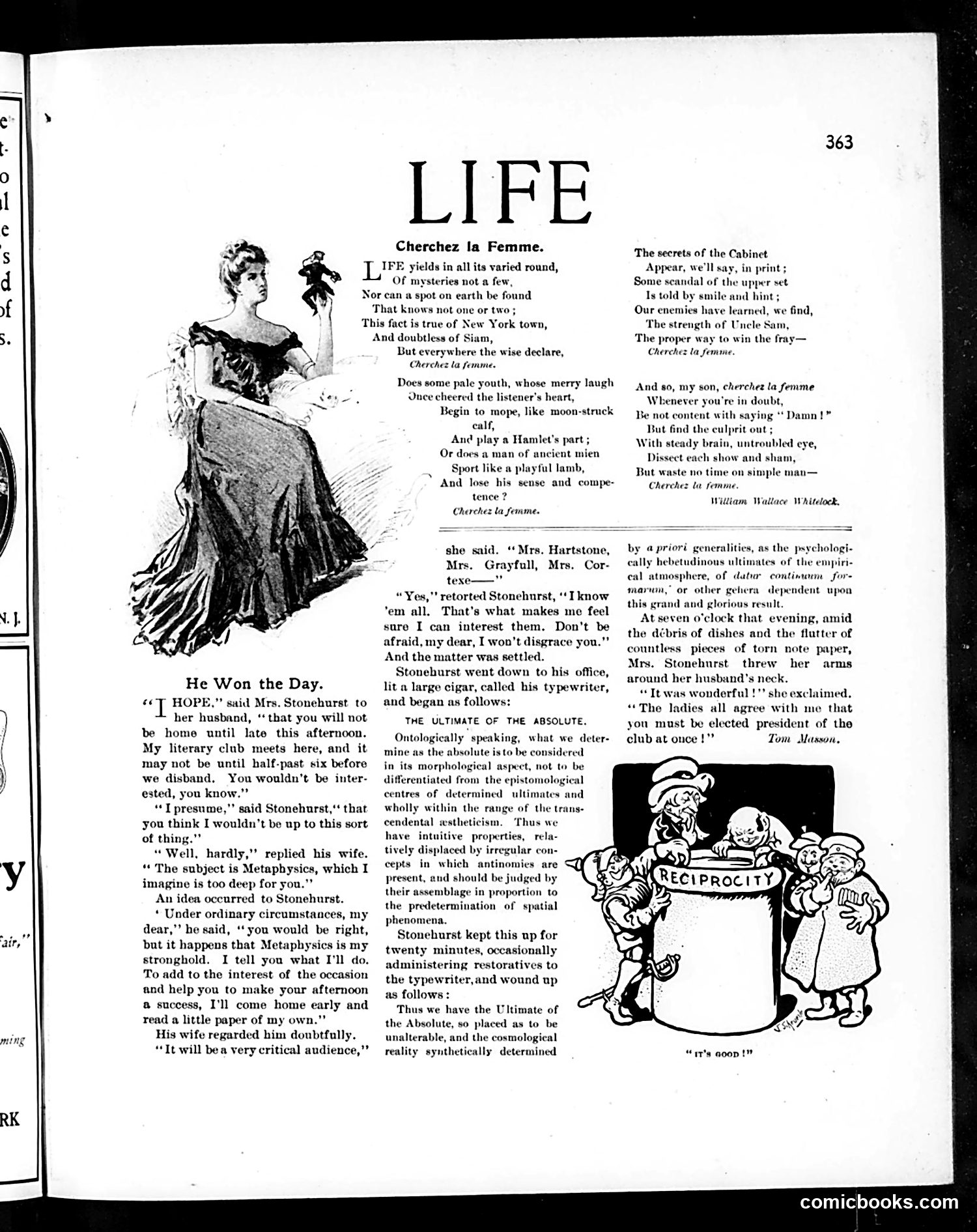 Life — November 7, 1901 — page 3: Life, 1901-11-07