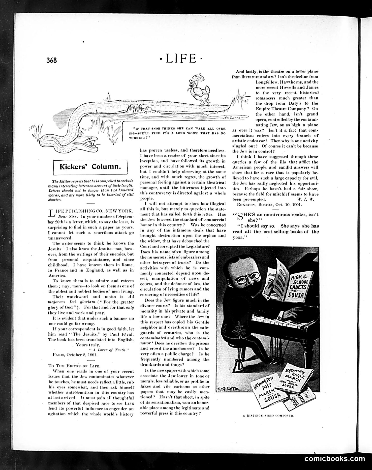 Life — November 7, 1901 — page 8: Life, 1901-11-07