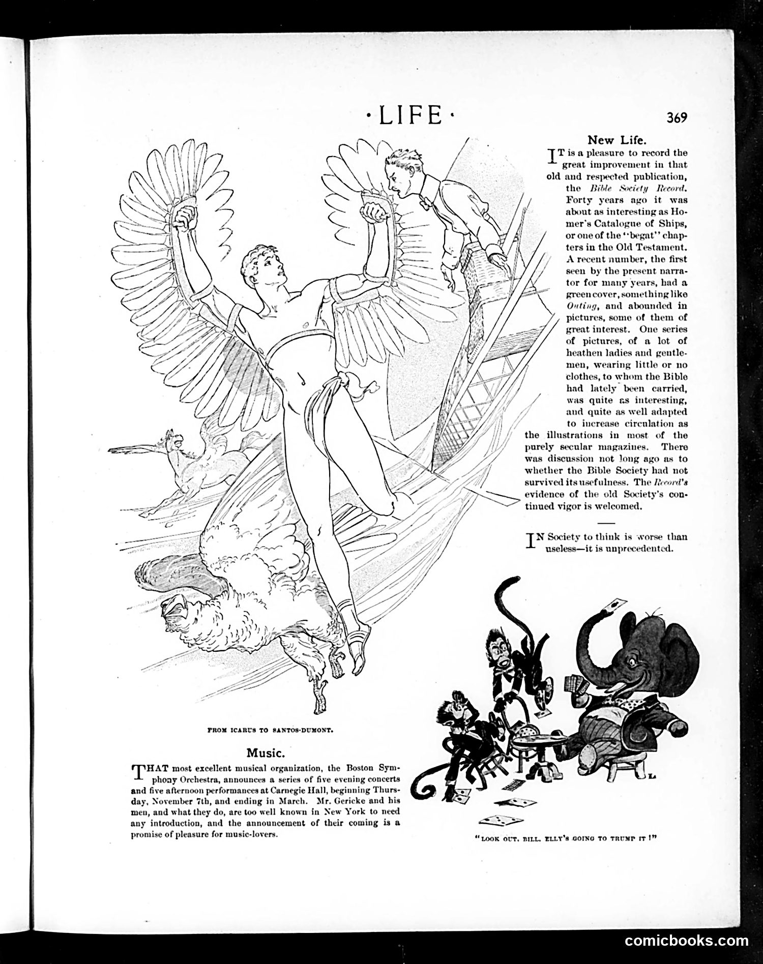 Life — November 7, 1901 — page 9: Life, 1901-11-07