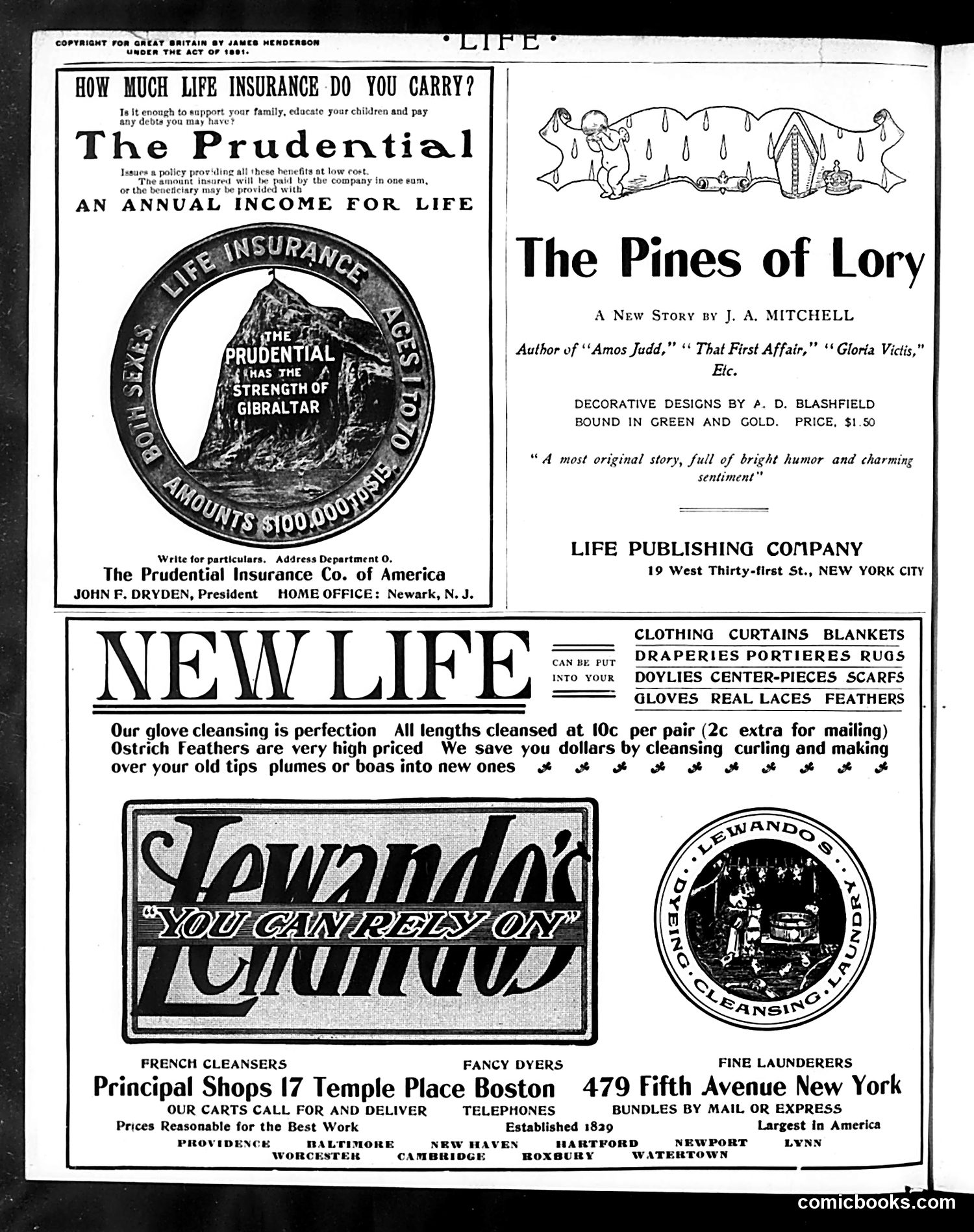 Life — November 14, 1901 — page 2: Life, 1901-11-14