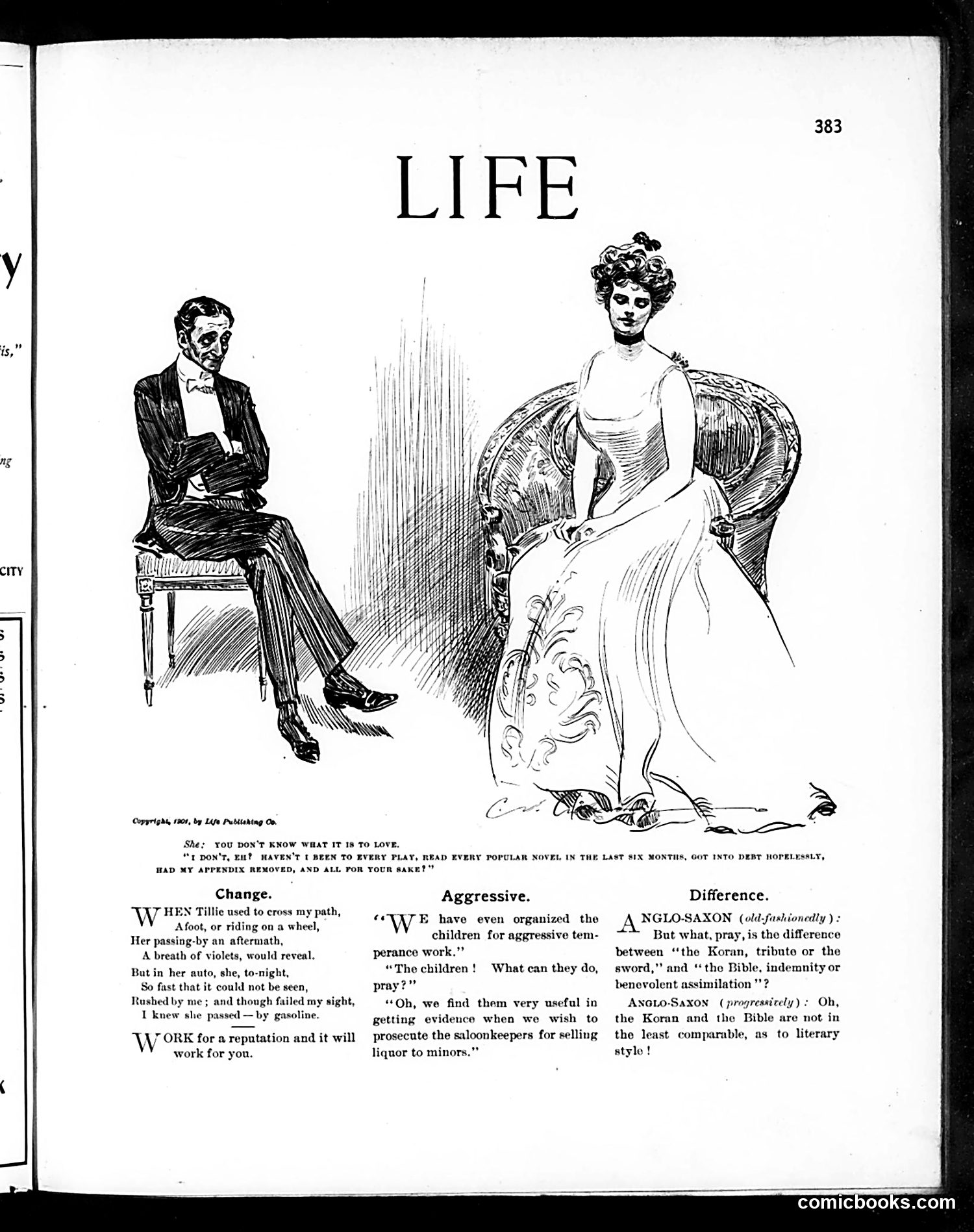 Life — November 14, 1901 — page 3: Life, 1901-11-14