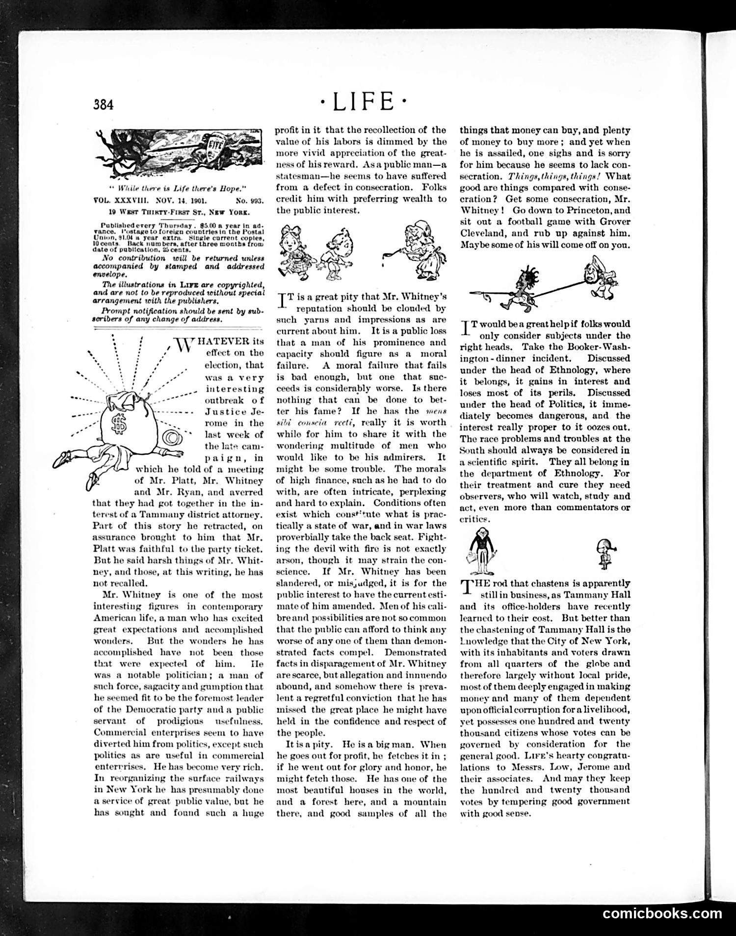 Life — November 14, 1901 — page 4: Life, 1901-11-14