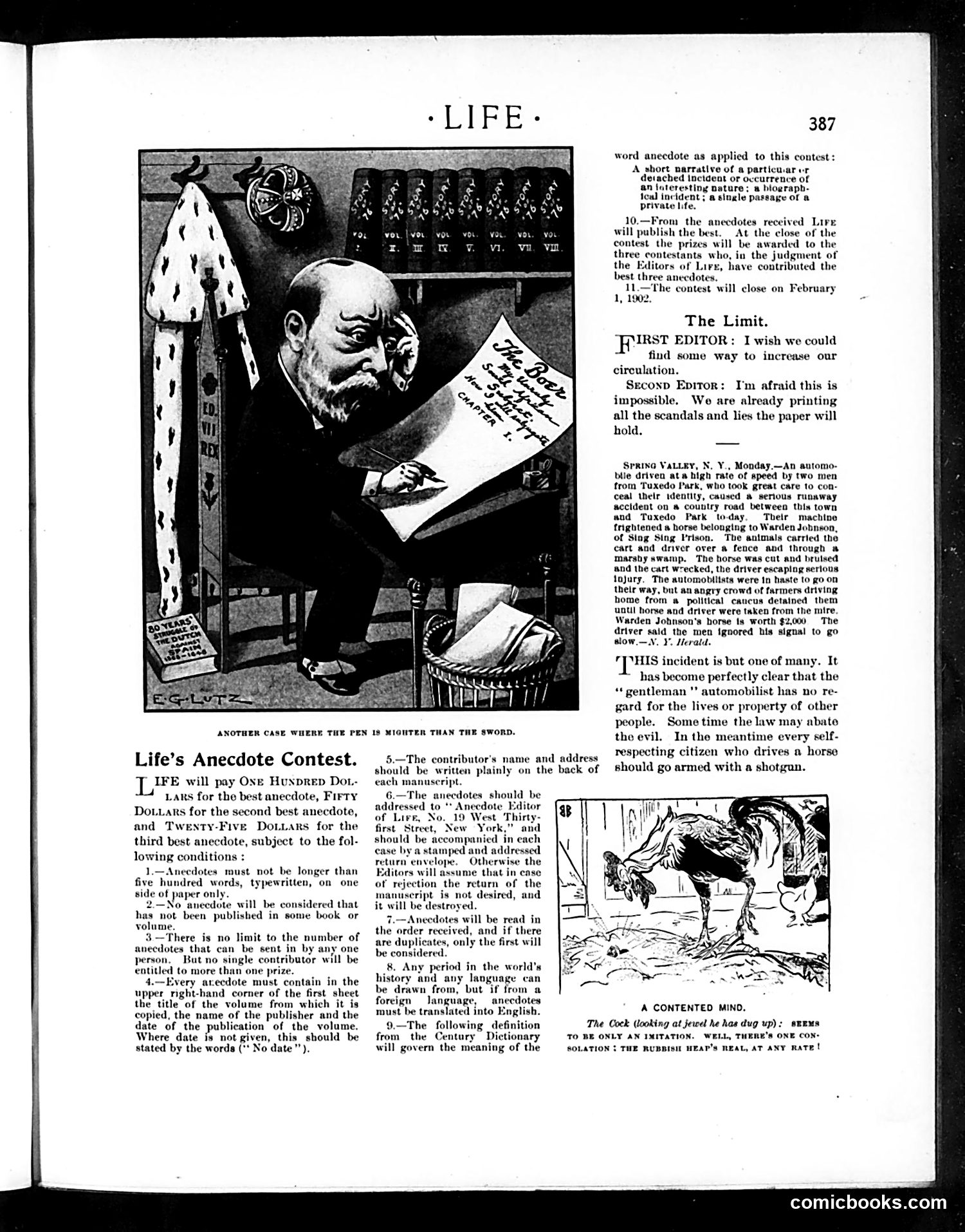Life — November 14, 1901 — page 7: Life, 1901-11-14