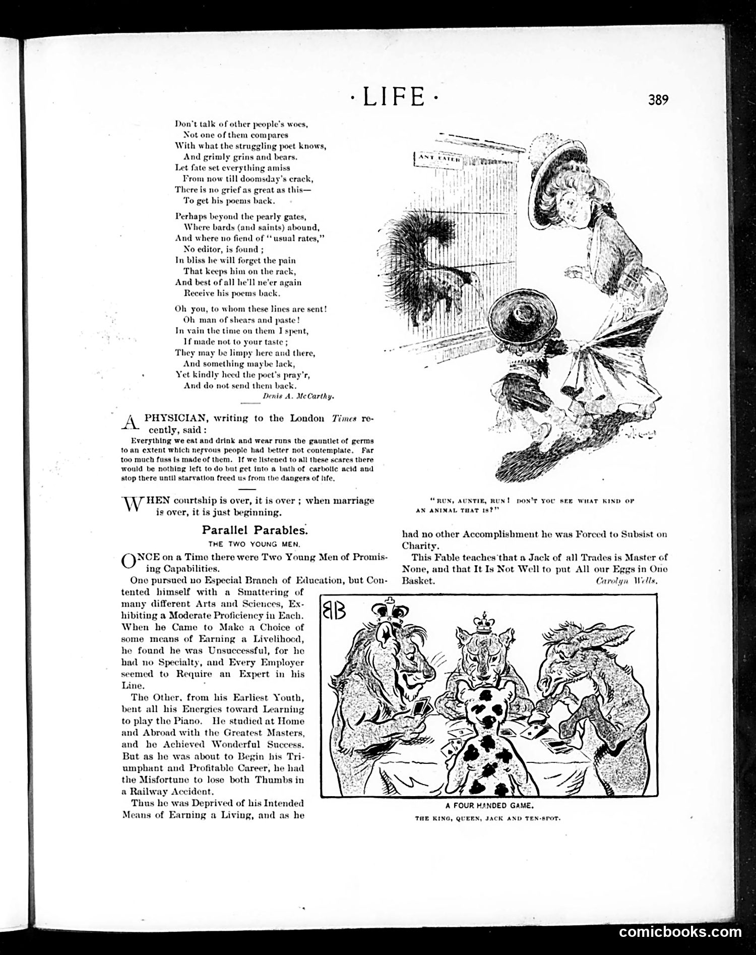 Life — November 14, 1901 — page 9: Life, 1901-11-14