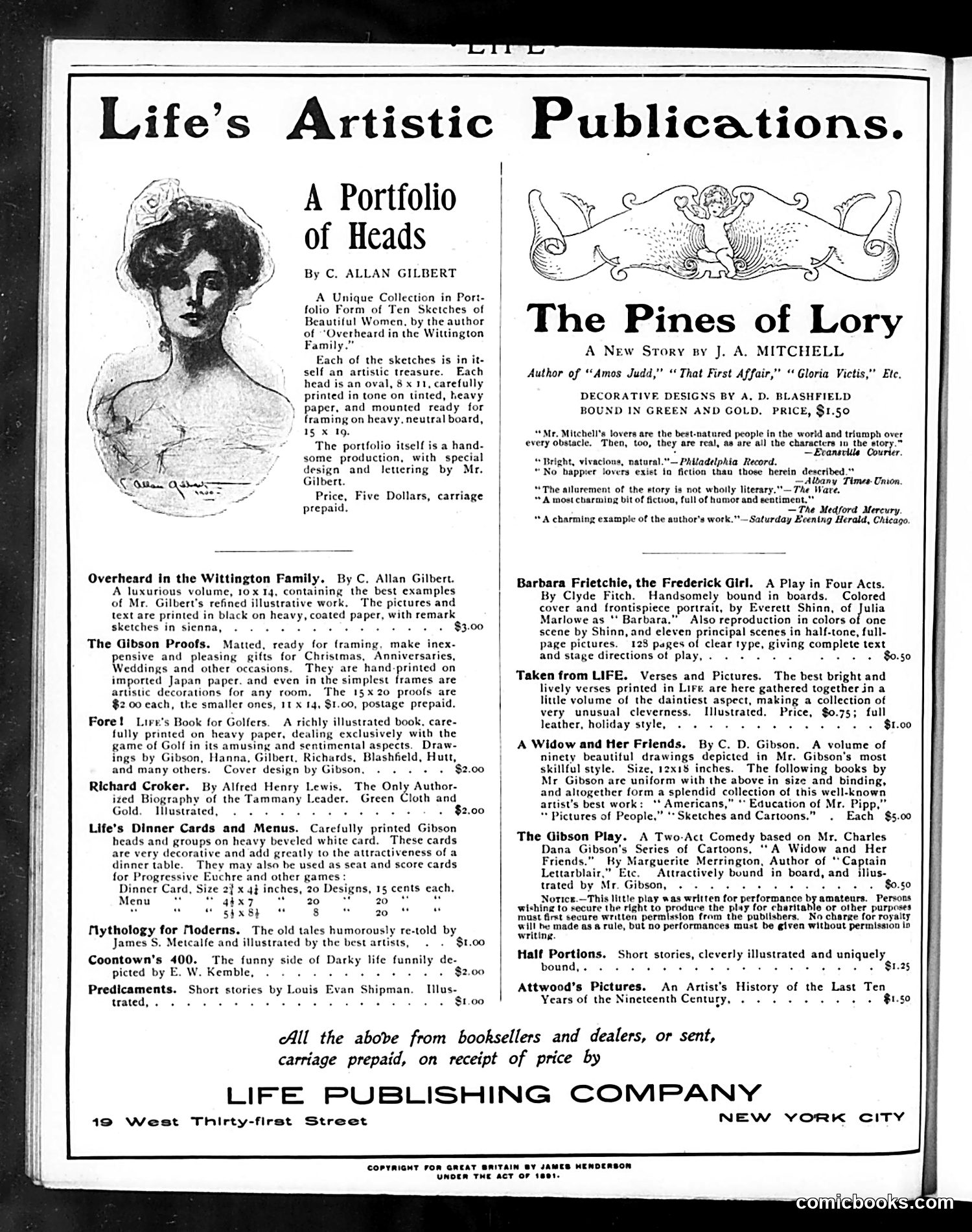 Life — November 21, 1901 — page 2: Life, 1901-11-21
