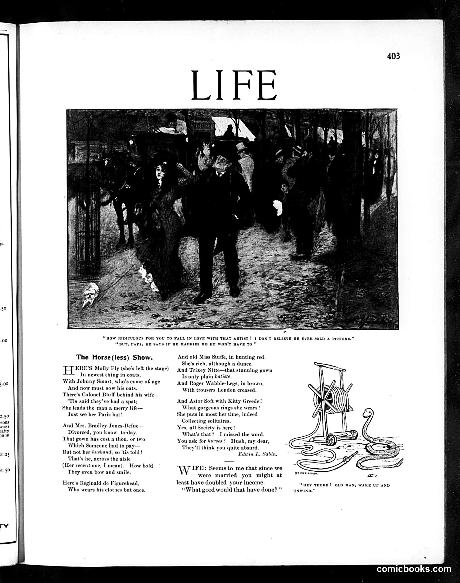 Life — November 21, 1901 — page 3: Life, 1901-11-21