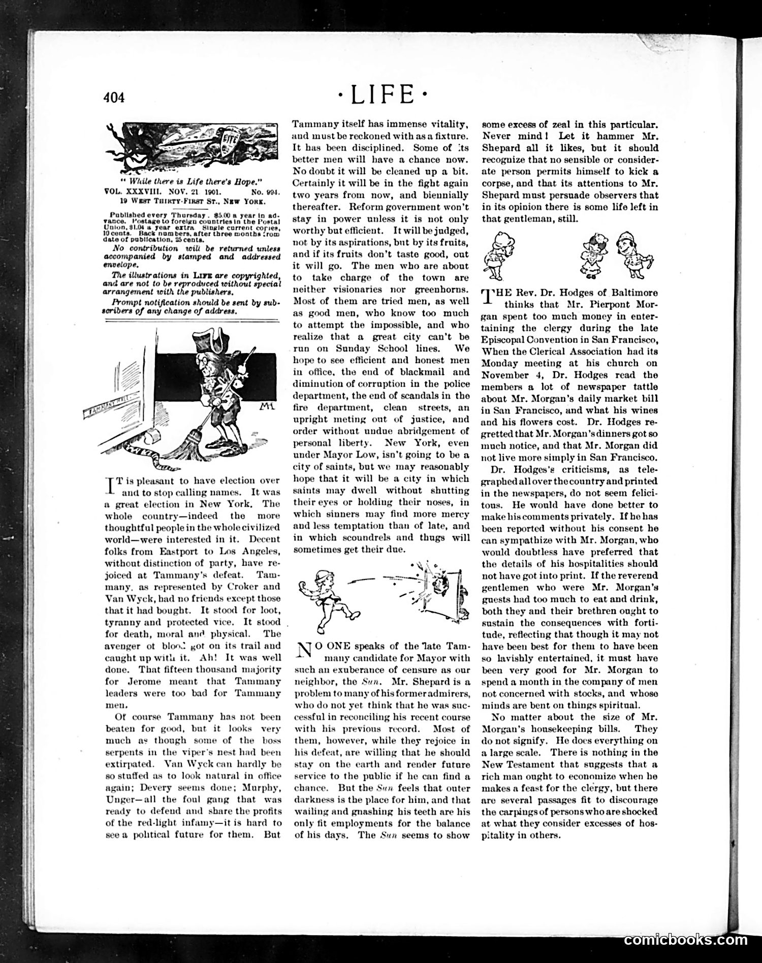 Life — November 21, 1901 — page 4: Life, 1901-11-21