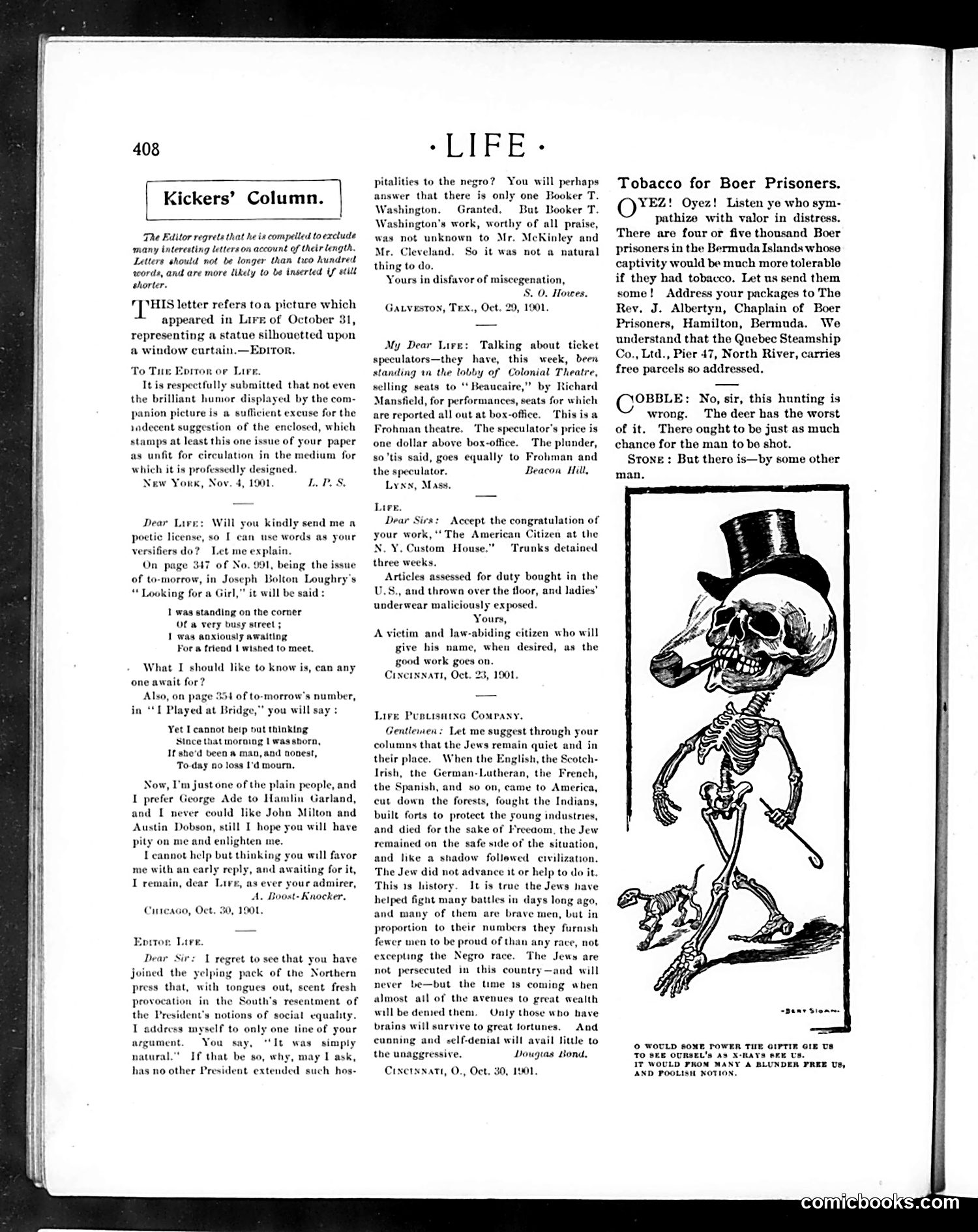 Life — November 21, 1901 — page 8: Life, 1901-11-21