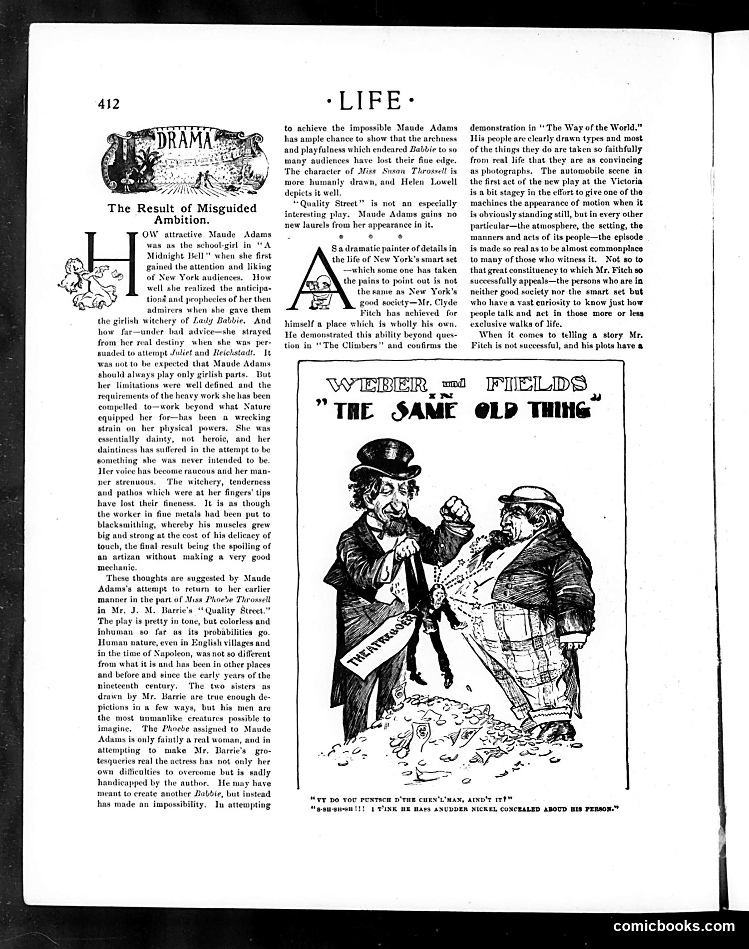 Life — November 21, 1901 — page 12: Life, 1901-11-21
