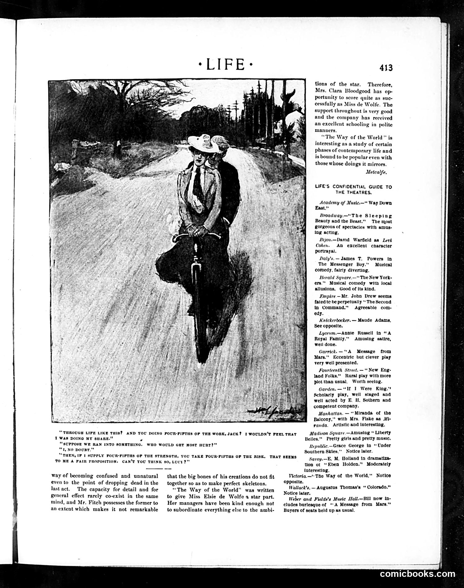 Life — November 21, 1901 — page 13: Life, 1901-11-21