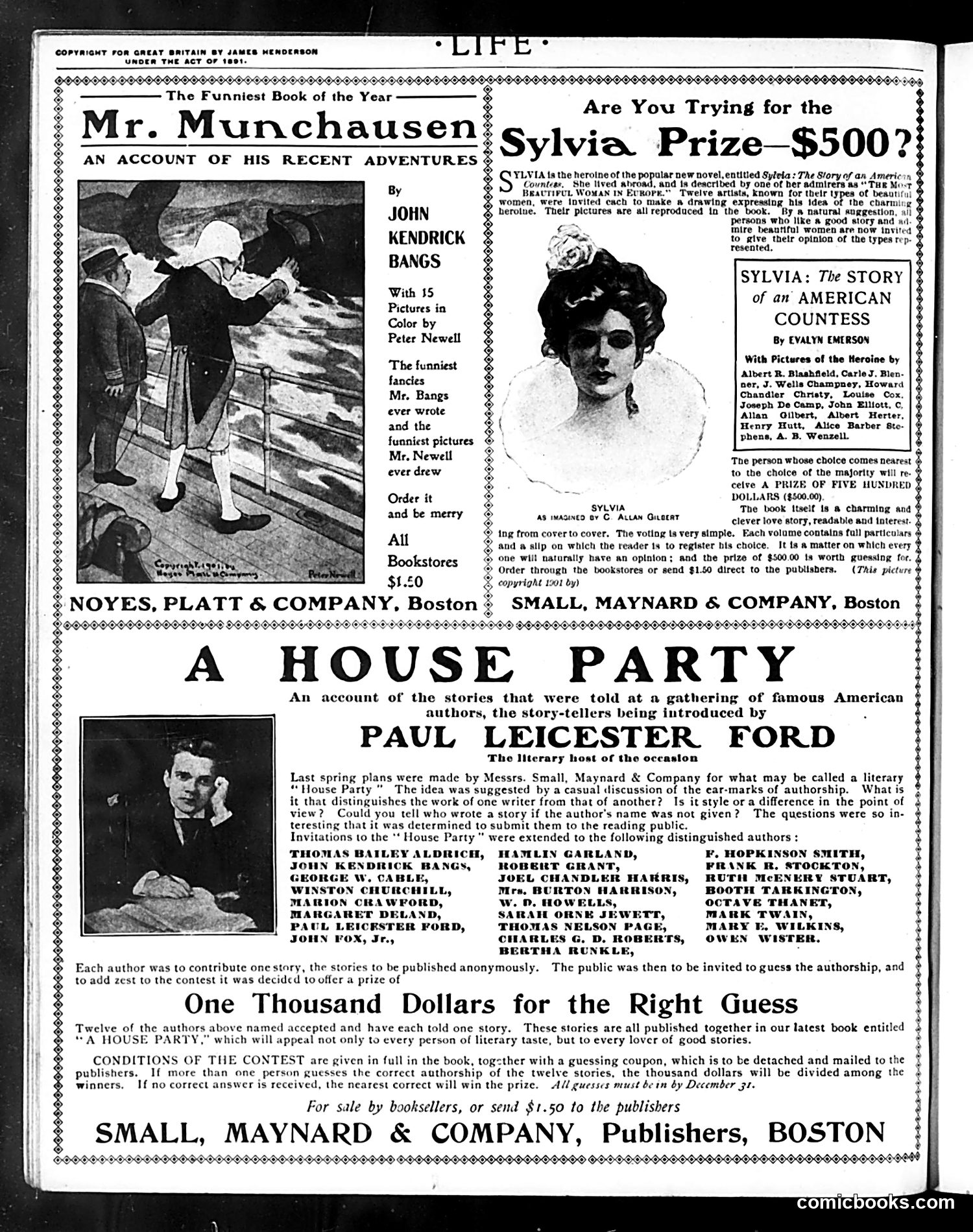 Life — November 28, 1901 — page 2: Life, 1901-11-28
