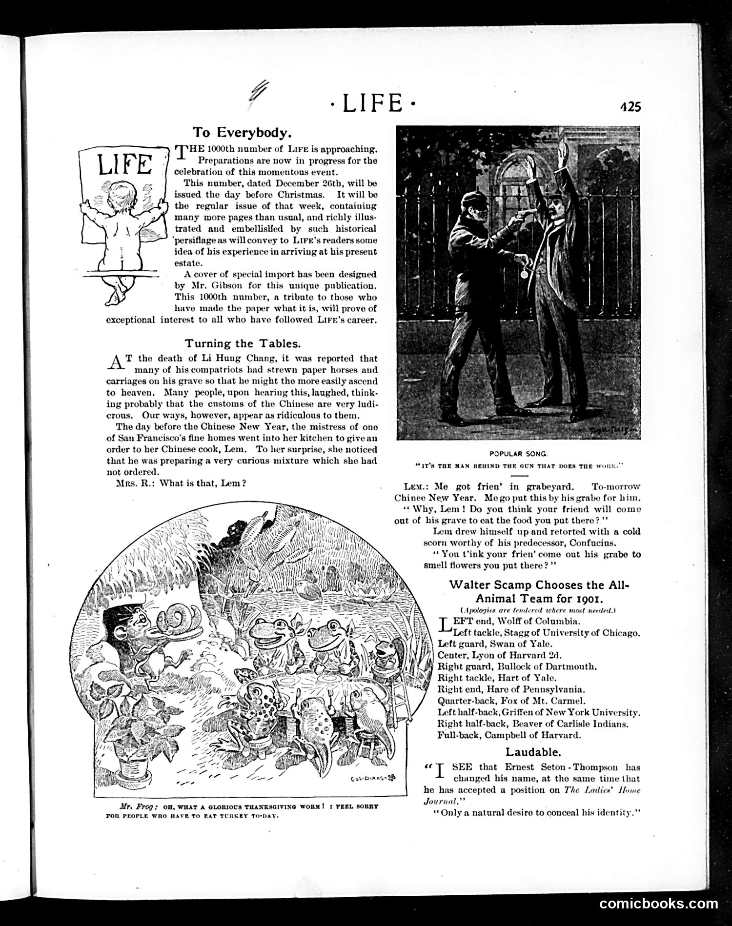 Life — November 28, 1901 — page 5: Life, 1901-11-28
