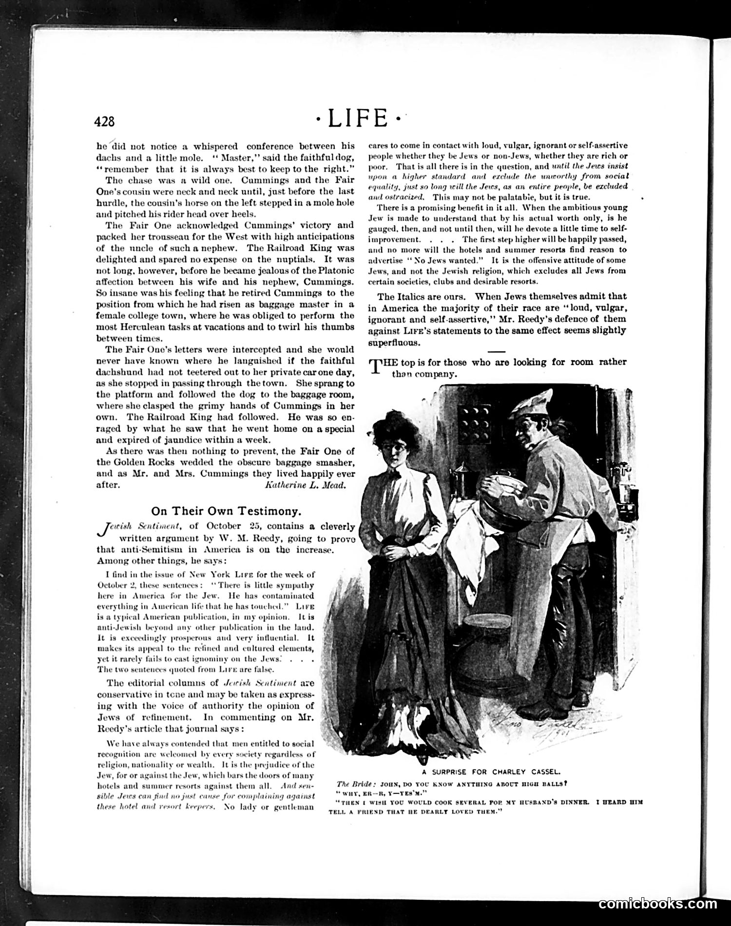 Life — November 28, 1901 — page 8: Life, 1901-11-28