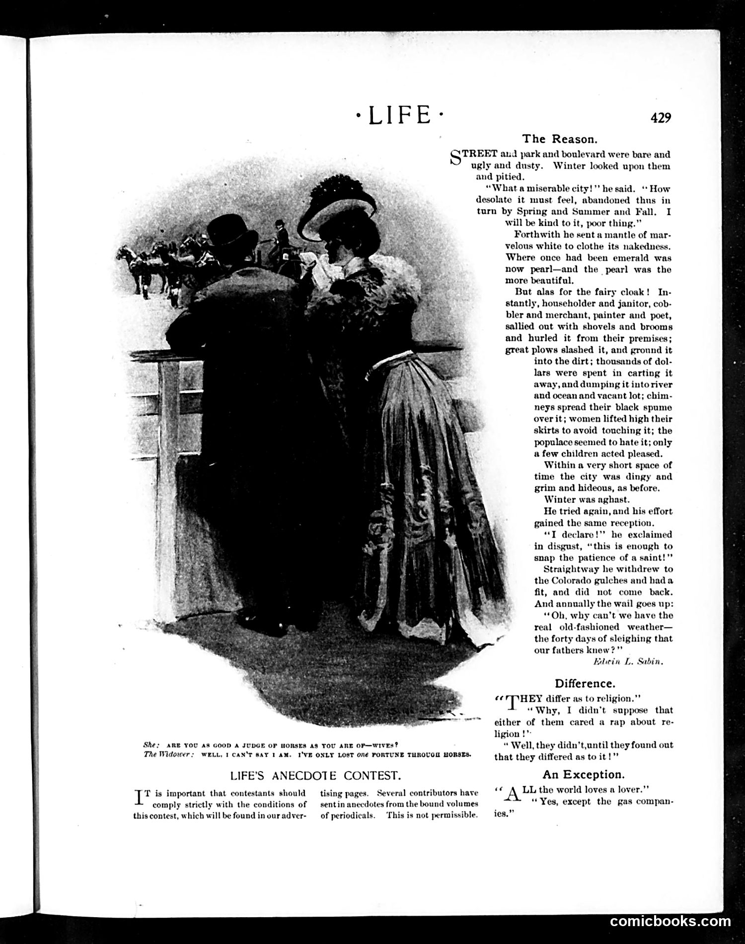 Life — November 28, 1901 — page 9: Life, 1901-11-28