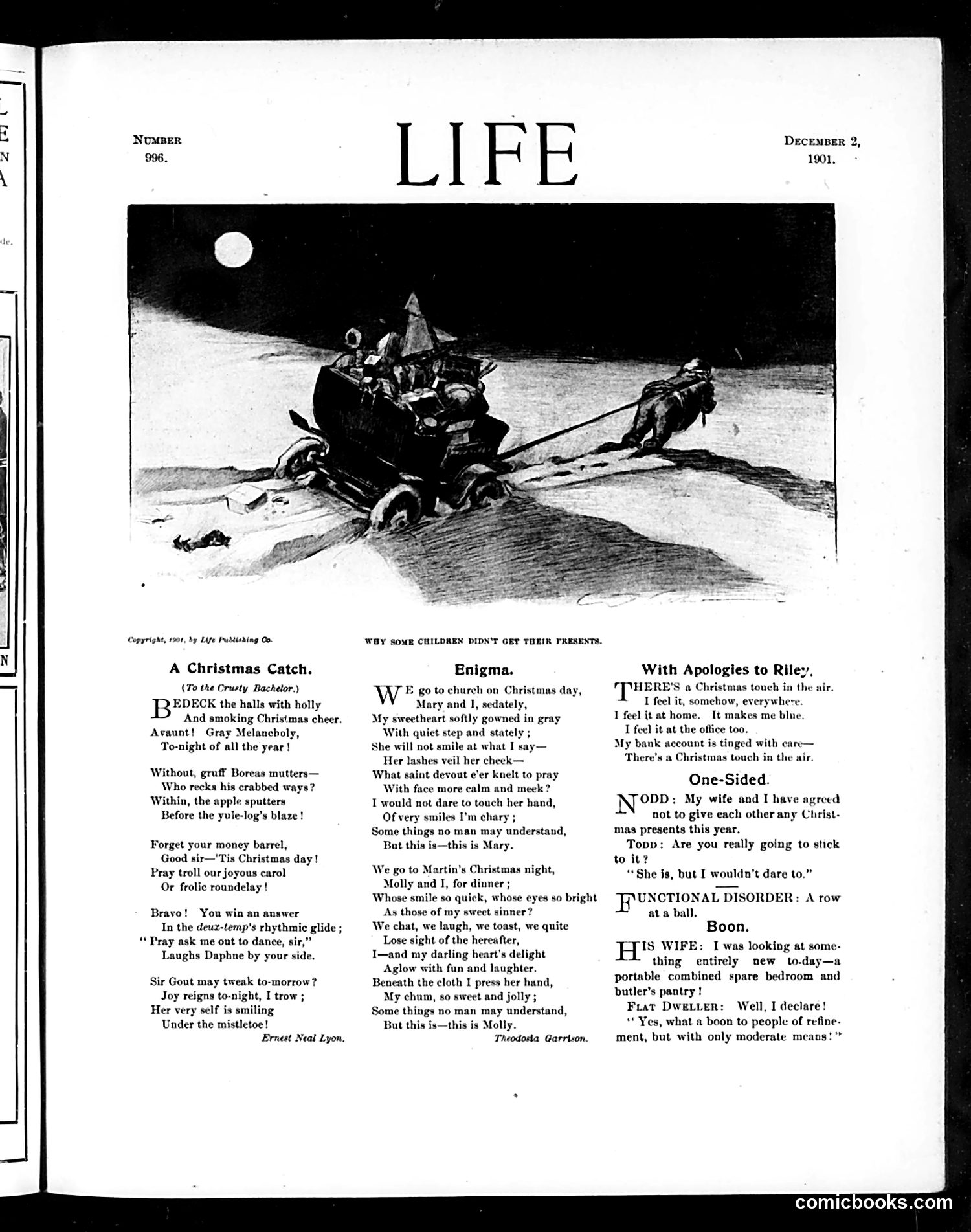Life — December 2, 1901 — page 9: Life, 1901-12-02