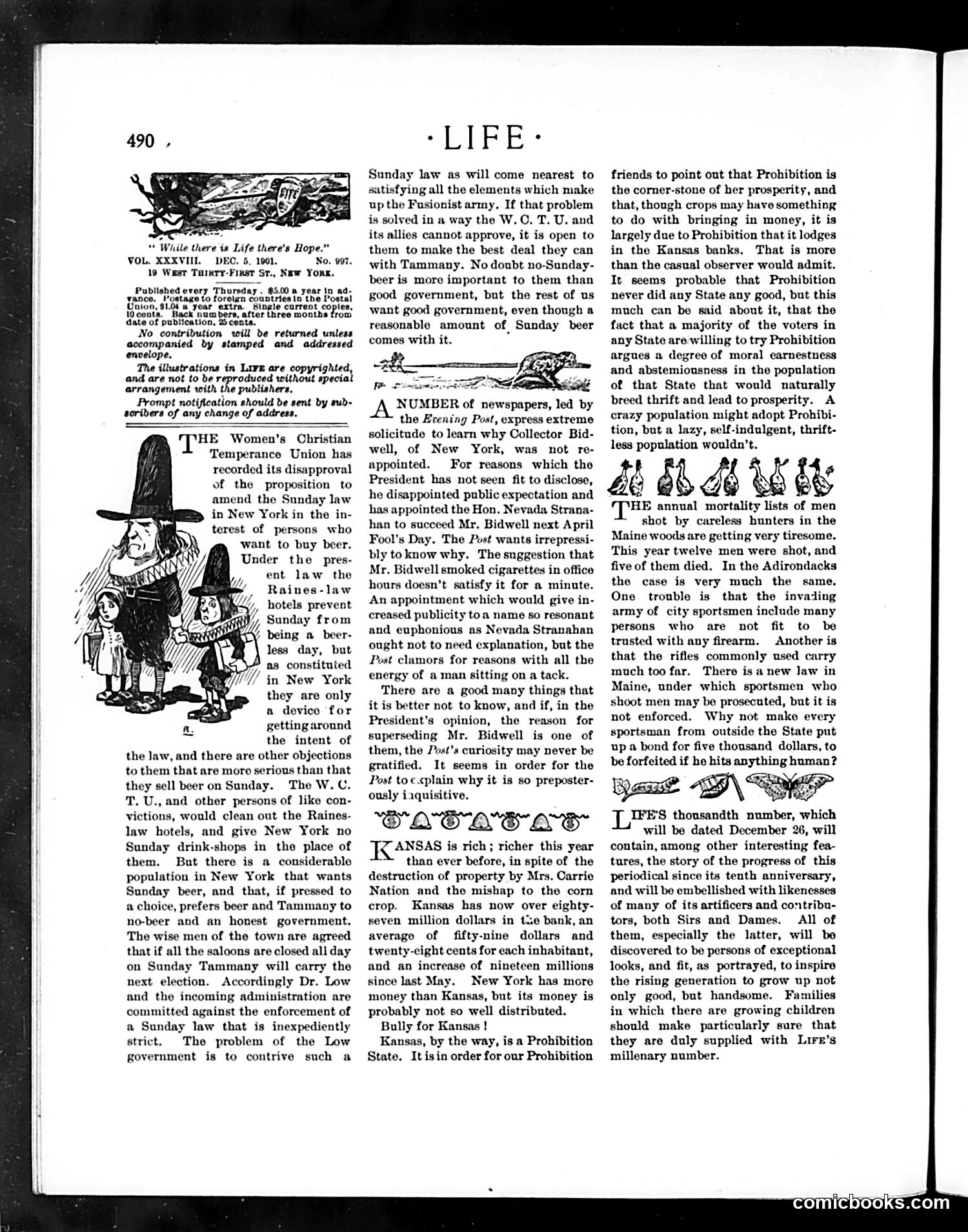 Life — December 5, 1901 — page 4: Life, 1901-12-05