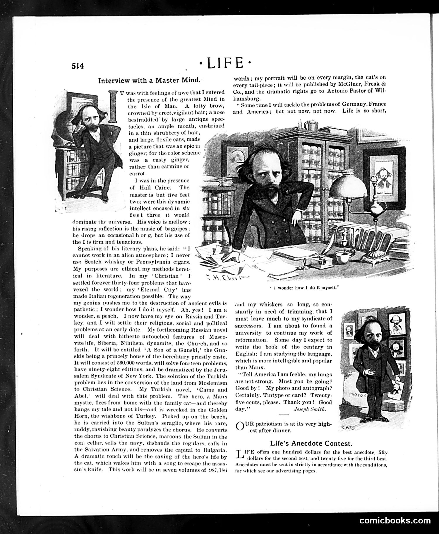 Life — December 12, 1901 — page 8: Life, 1901-12-12