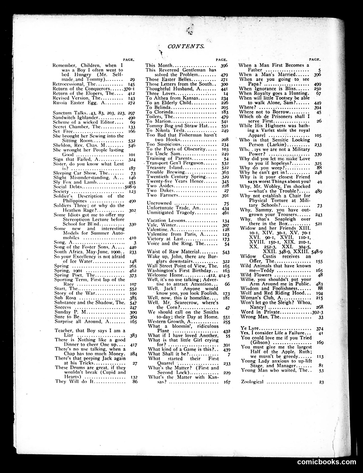 Life — 1901 — page 2: Life, 1901