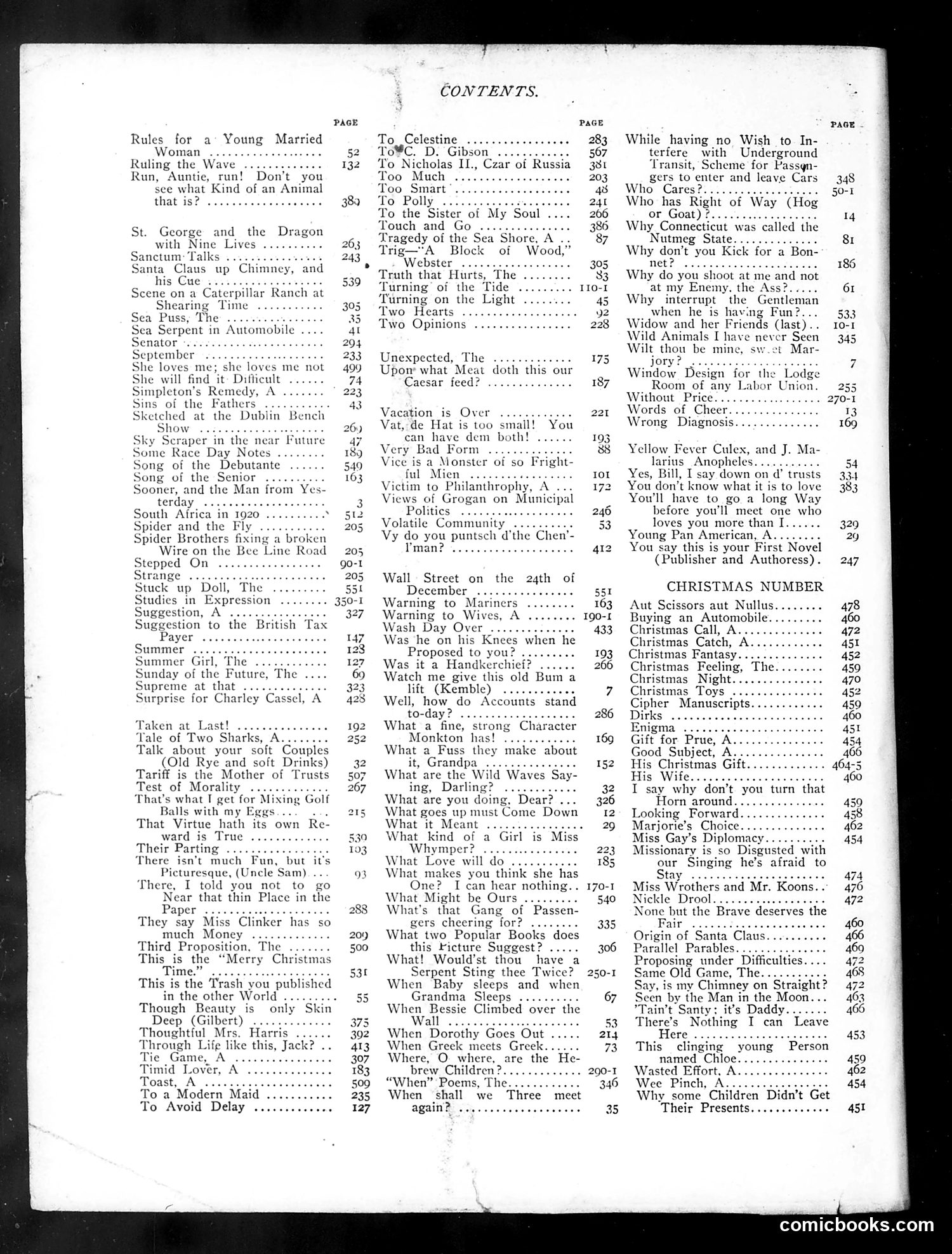 Life — 1901 — page 2: Life, 1901