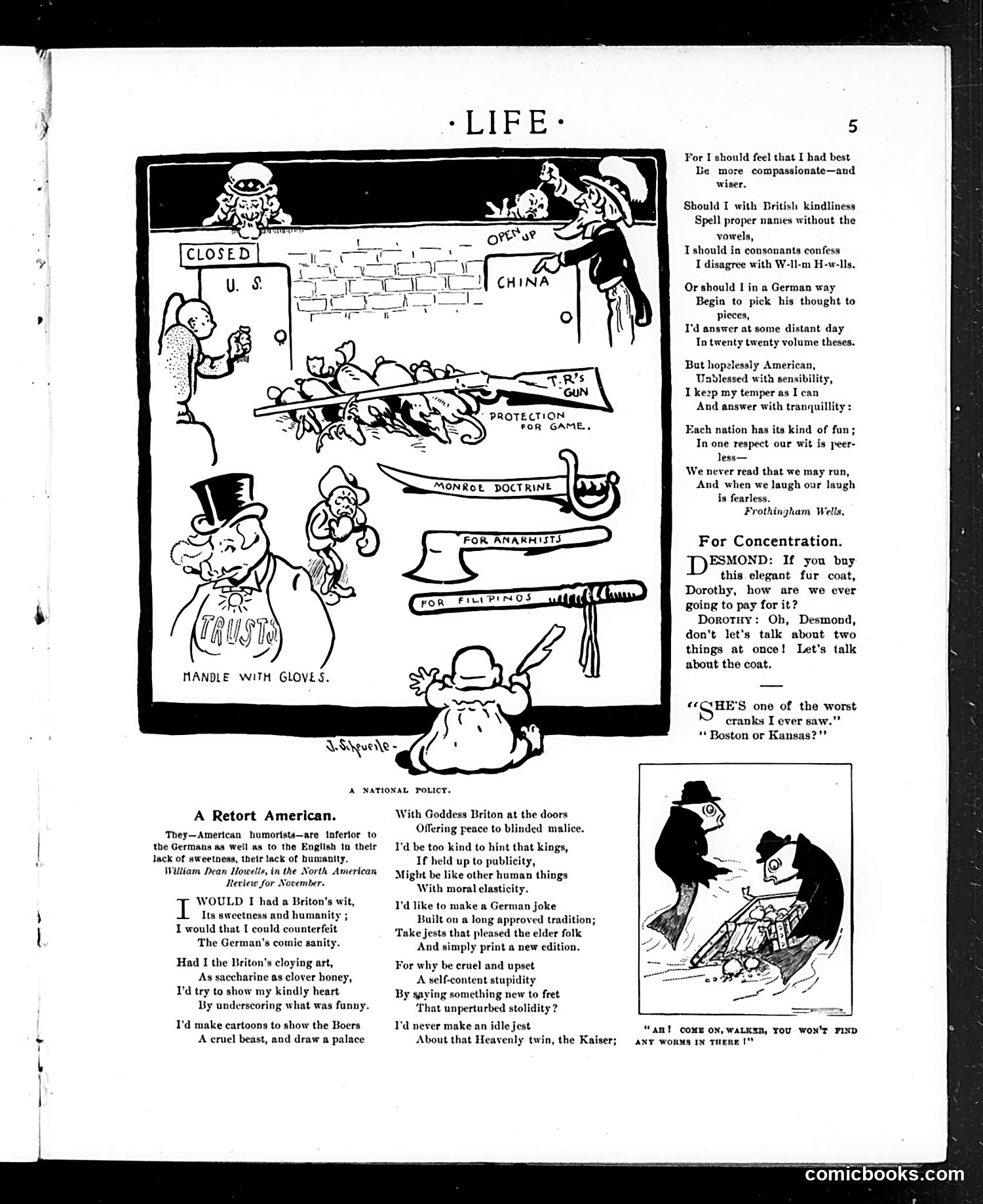 Life — January 2, 1902 — page 5: Life, 1902-01-02