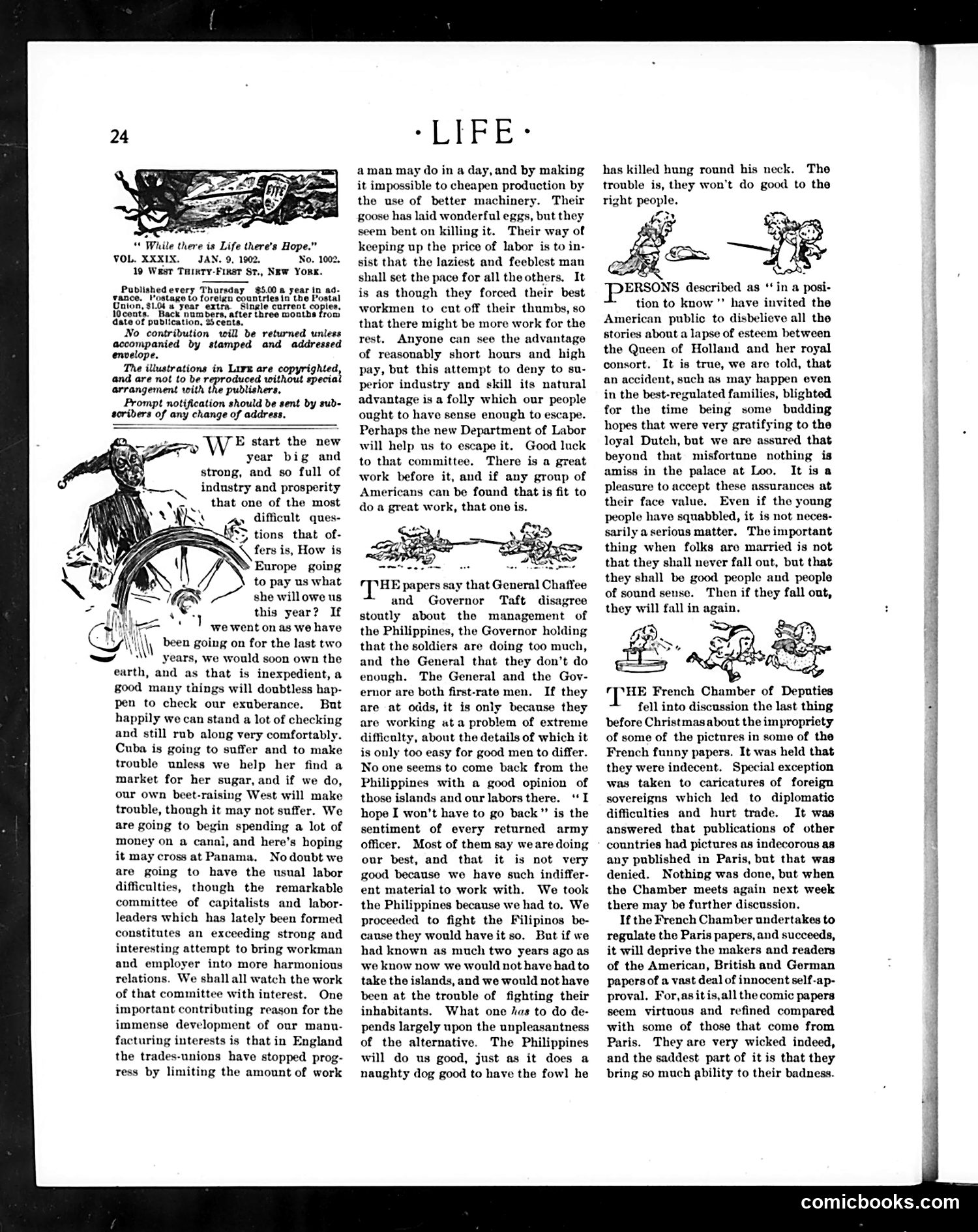 Life — January 9, 1902 — page 4: Life, 1902-01-09