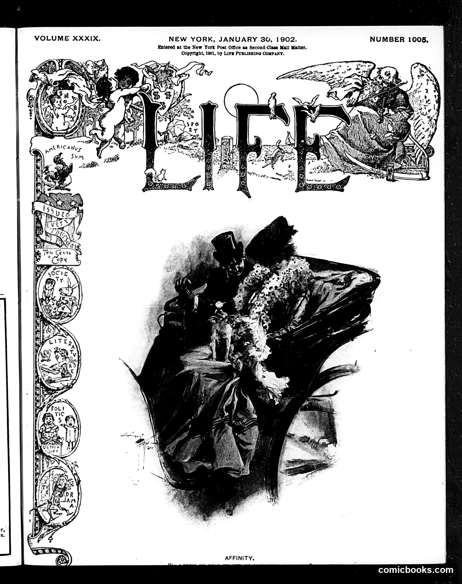 Life — January 30, 1902 — page 1: Life, 1902-01-30