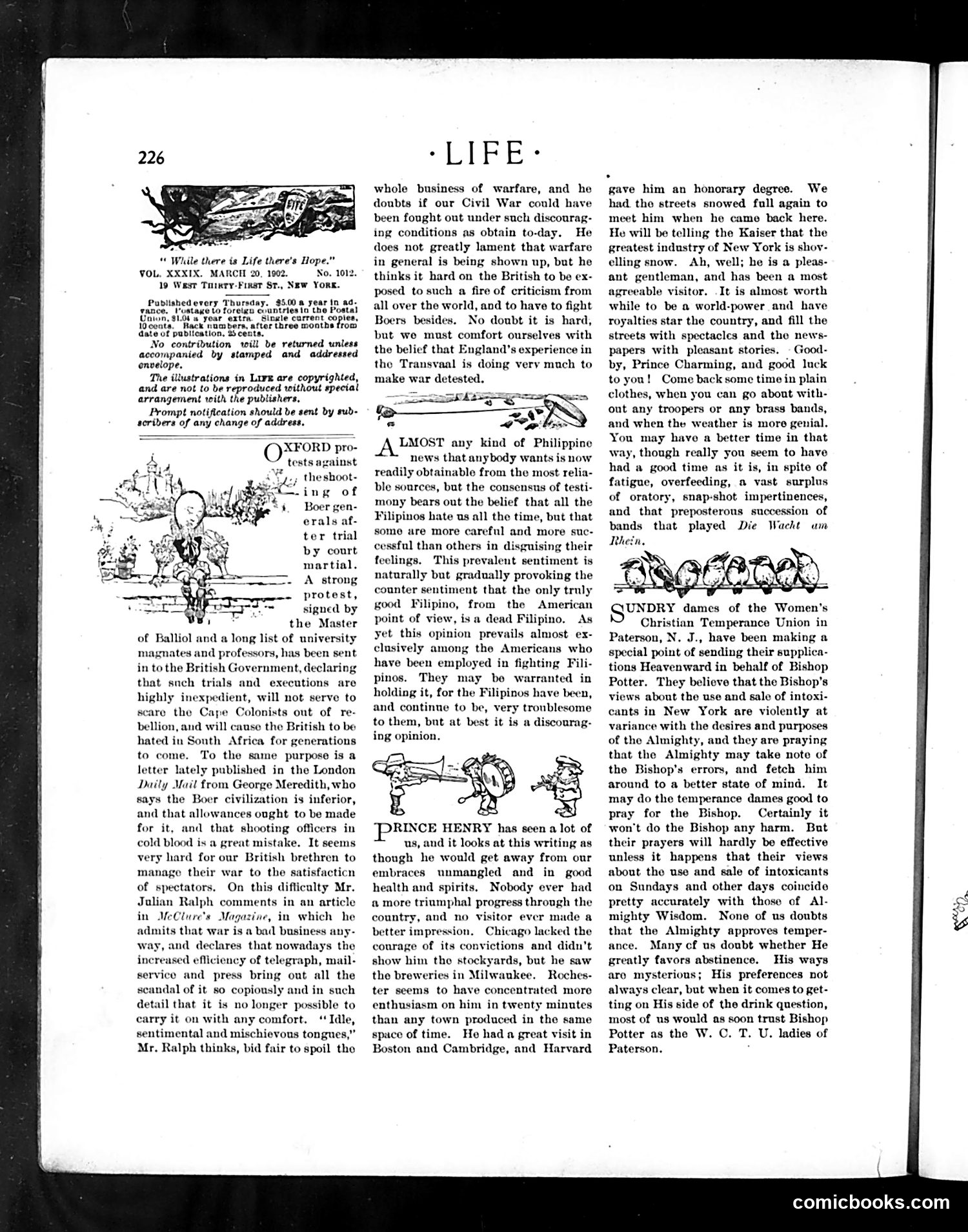 Life — March 20, 1902 — page 4: Life, 1902-03-20