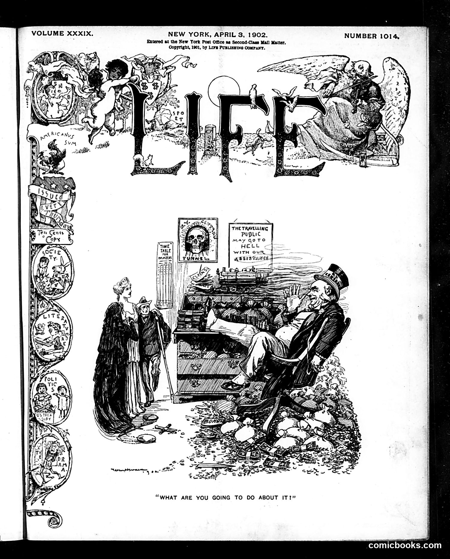 Life — April 3, 1902 — page 1: Life, 1902-04-03