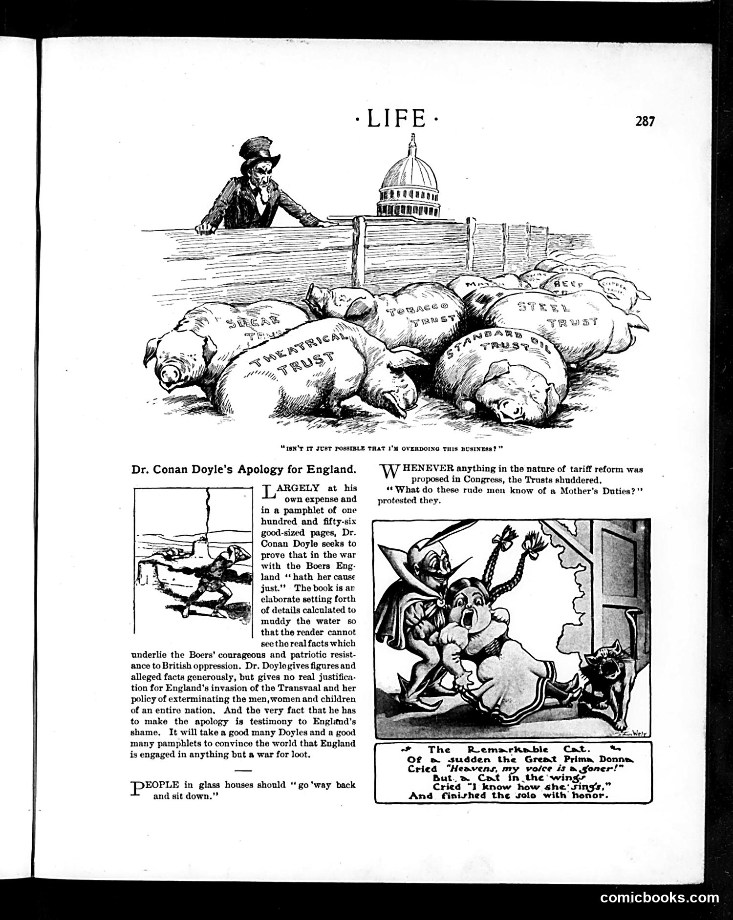 Life — April 3, 1902 — page 9: Life, 1902-04-03