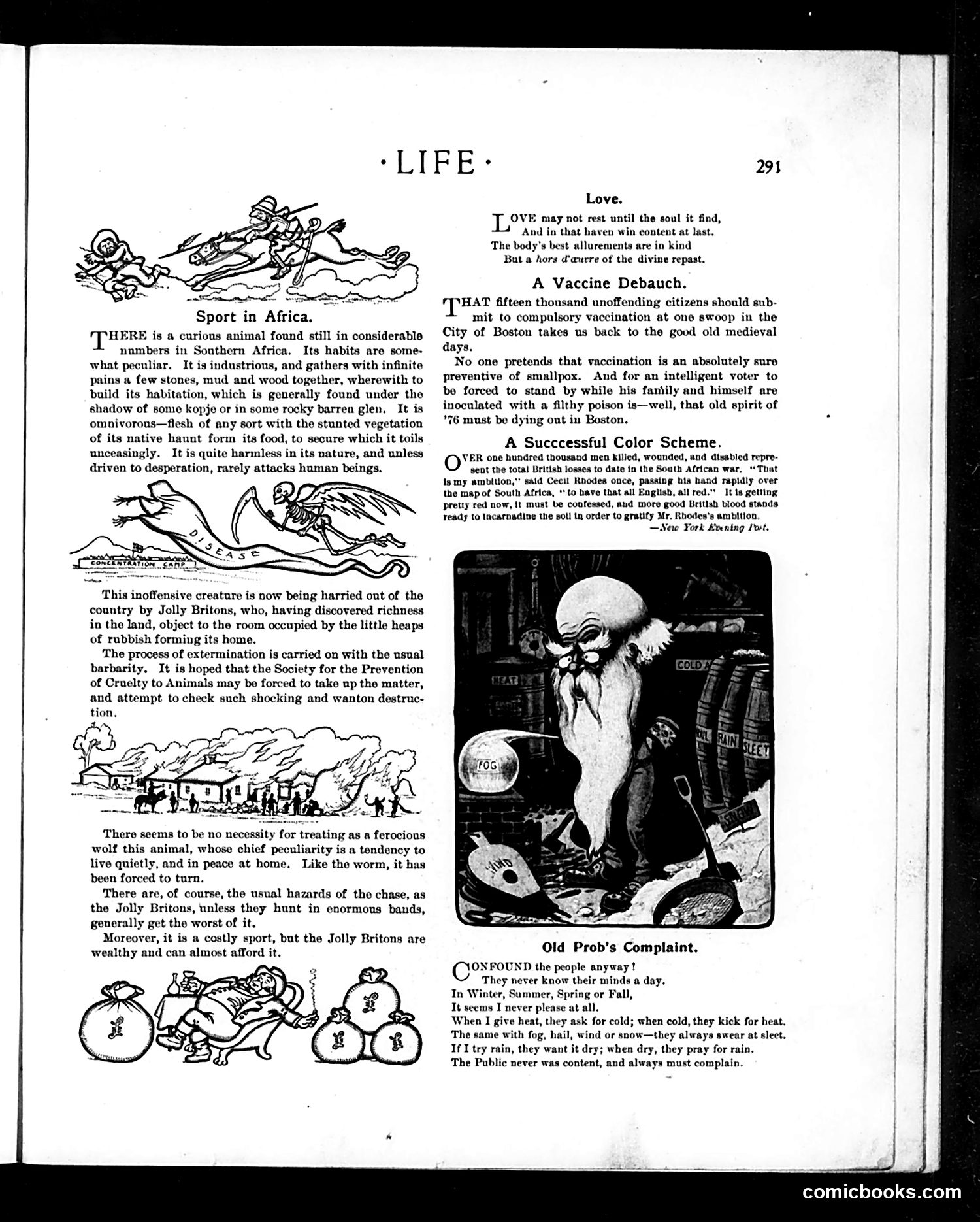 Life — April 3, 1902 — page 13: Life, 1902-04-03