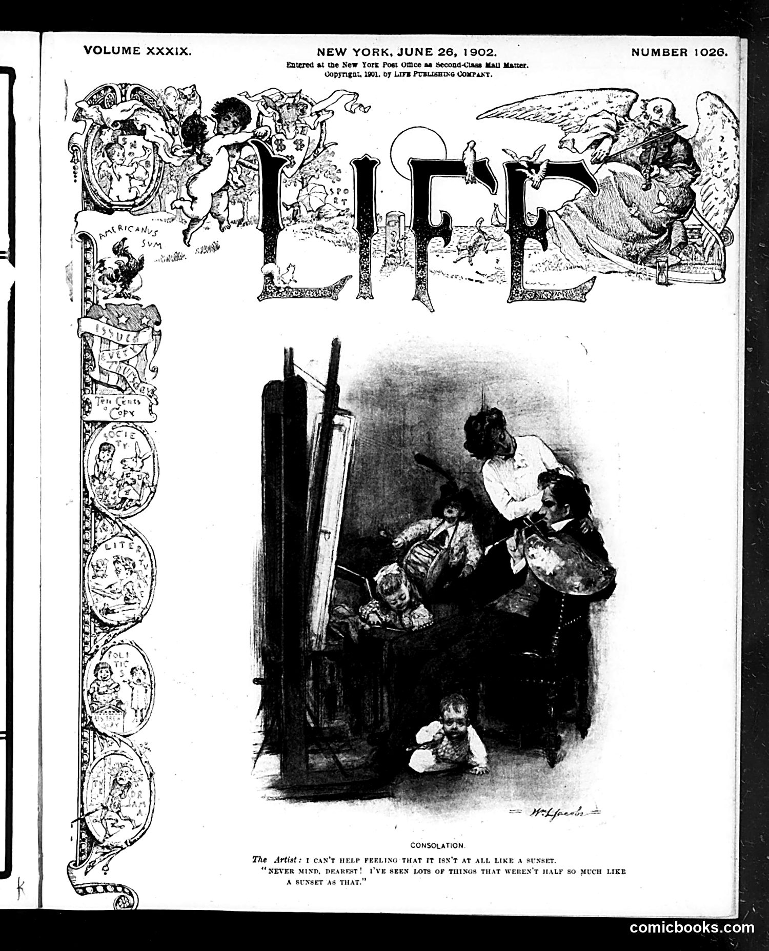Life — June 26, 1902 — page 1: Life, 1902-06-26