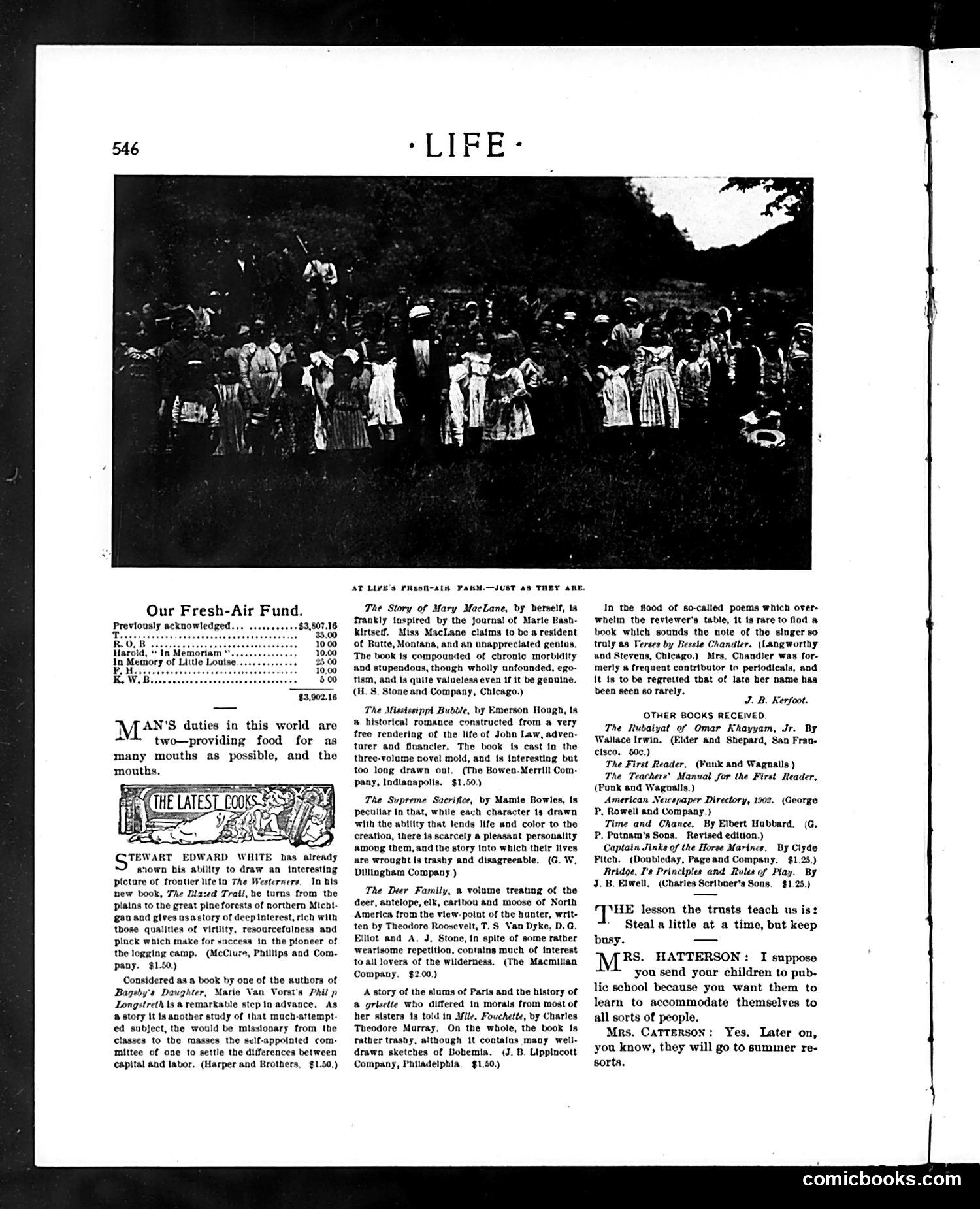 Life — June 26, 1902 — page 6: Life, 1902-06-26