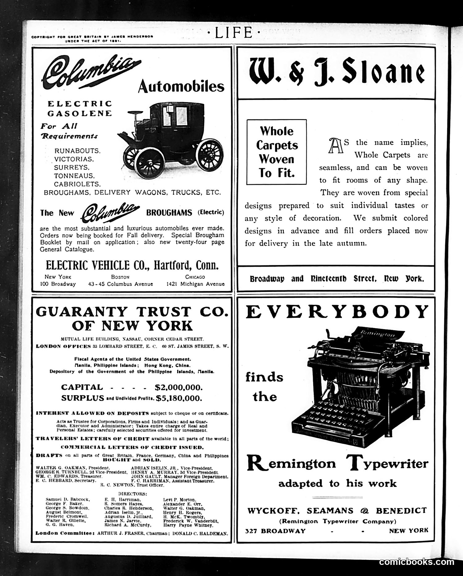 Life — September 4, 1902 — page 2: Life, 1902-09-04