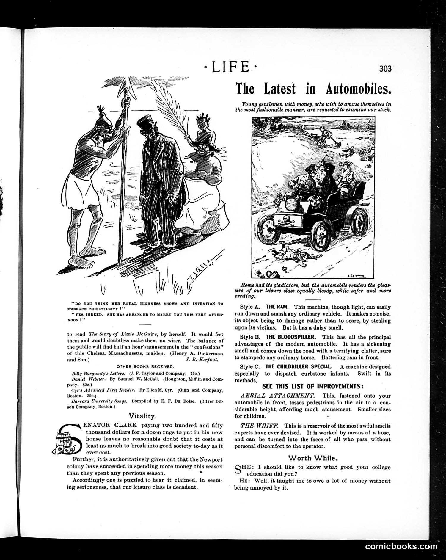 Life — October 9, 1902 — page 7: Life, 1902-10-09