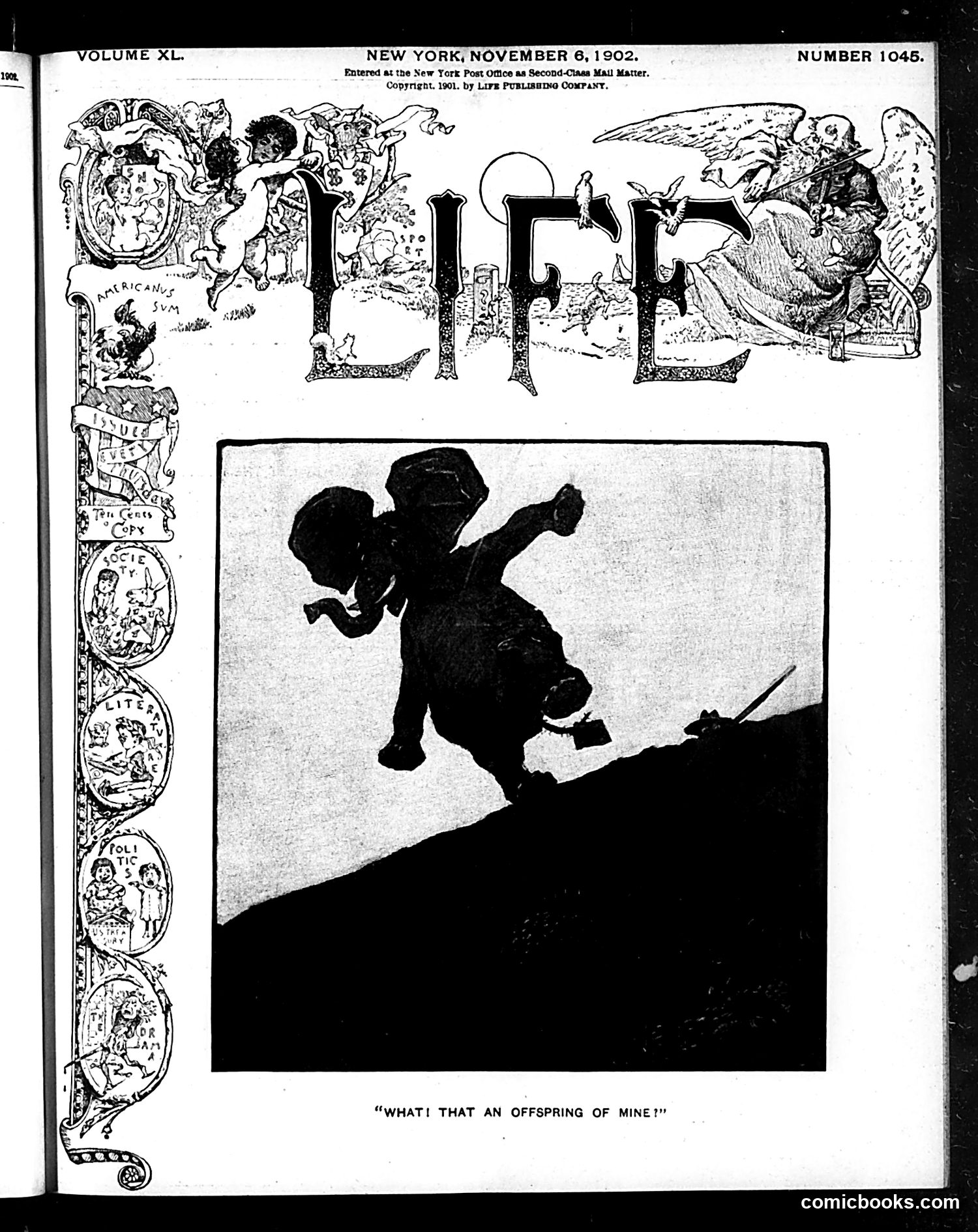 Life — November 6, 1902 — page 1: Life, 1902-11-06