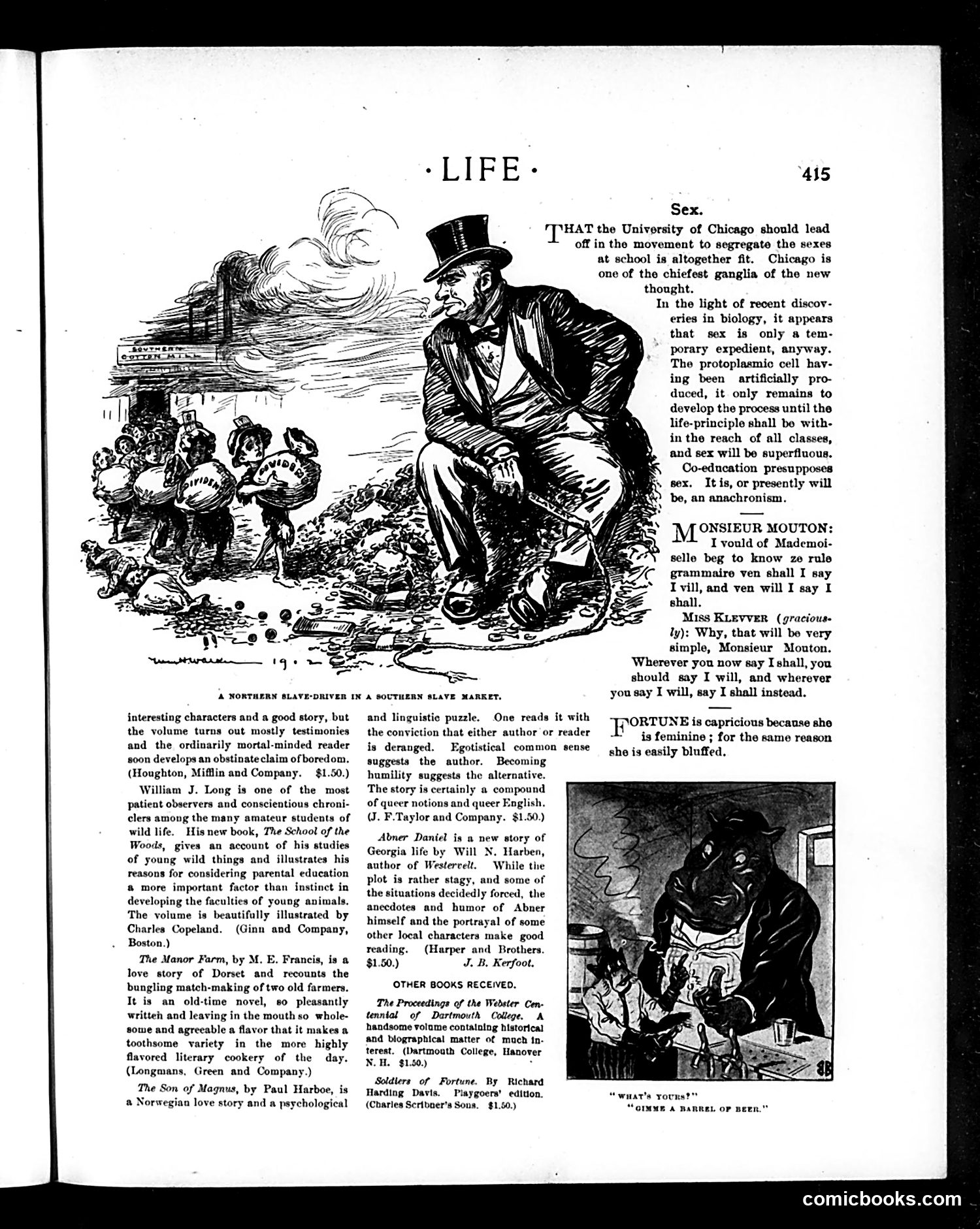 Life — November 13, 1902 — page 7: Life, 1902-11-13
