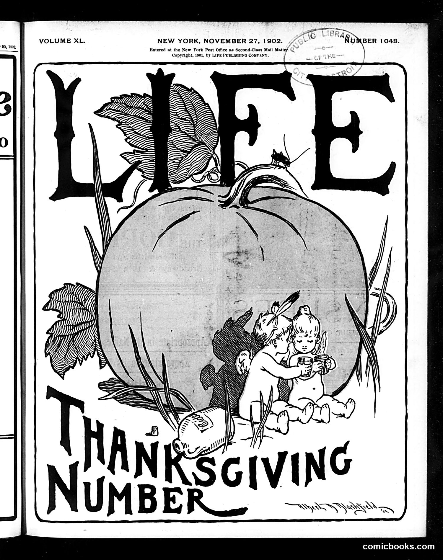 Life — November 27, 1902 — page 1: Life, 1902-11-27