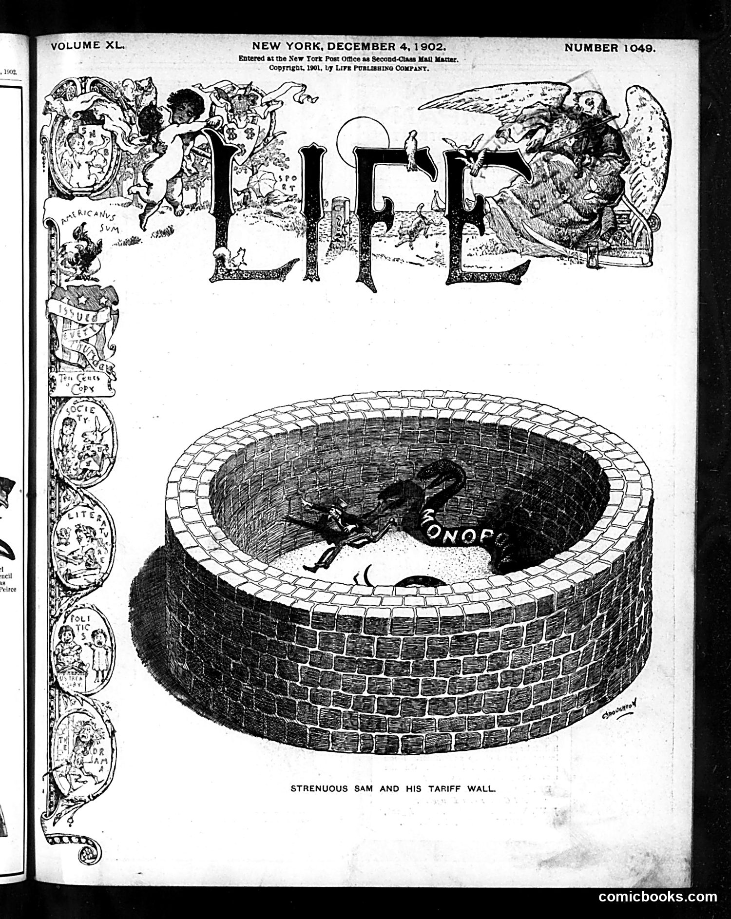Life — December 4, 1902 — page 1: Life, 1902-12-04