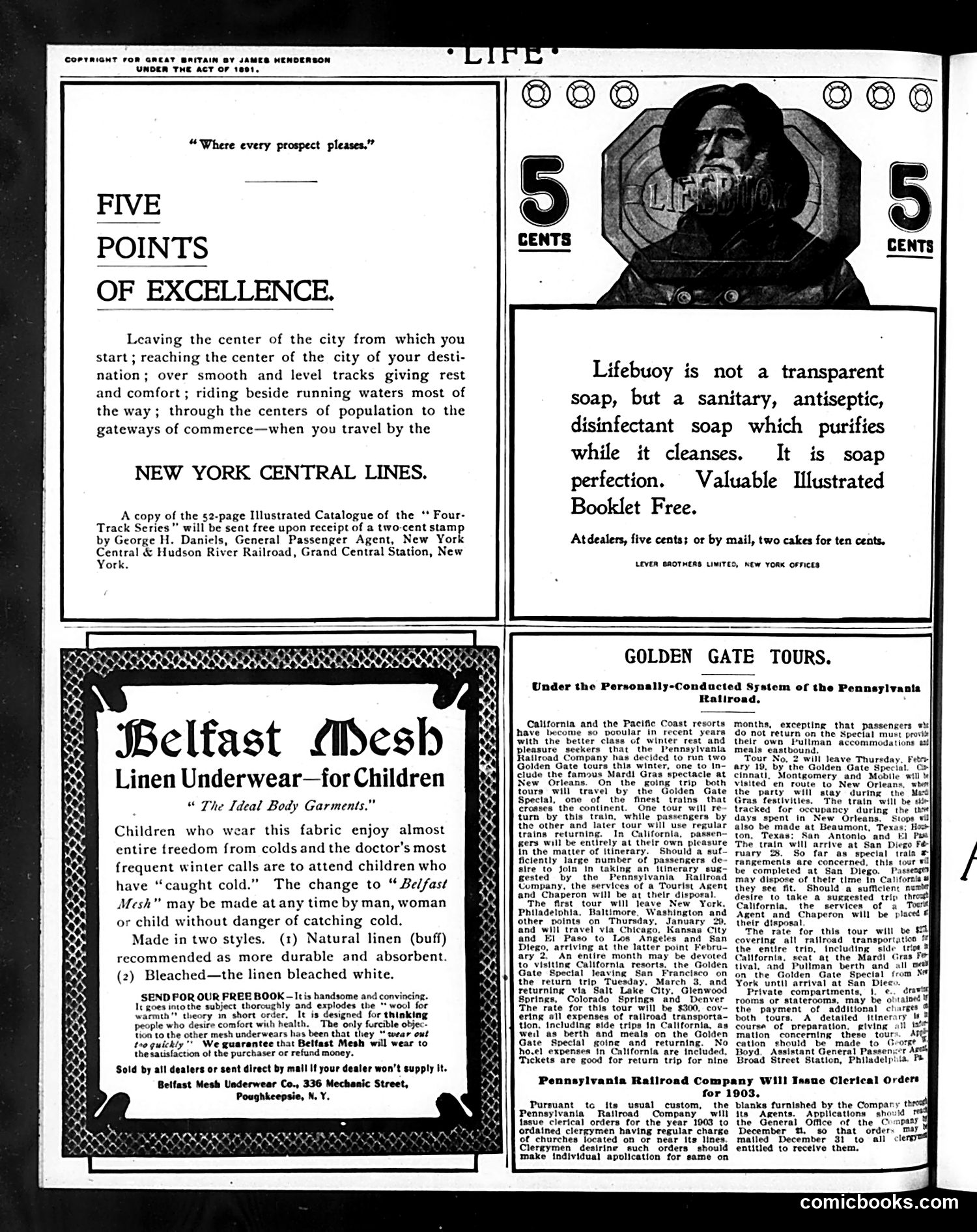 Life — December 11, 1902 — page 2: Life, 1902-12-11