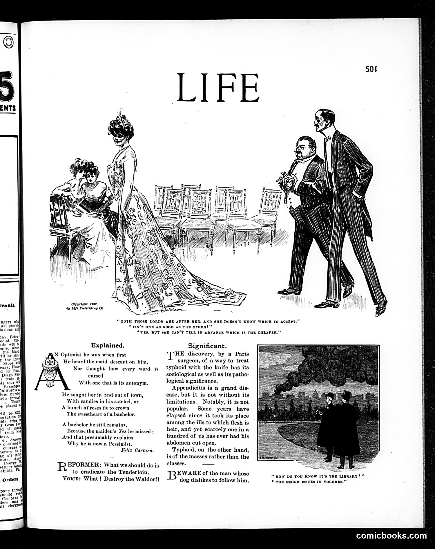 Life — December 11, 1902 — page 3: Life, 1902-12-11