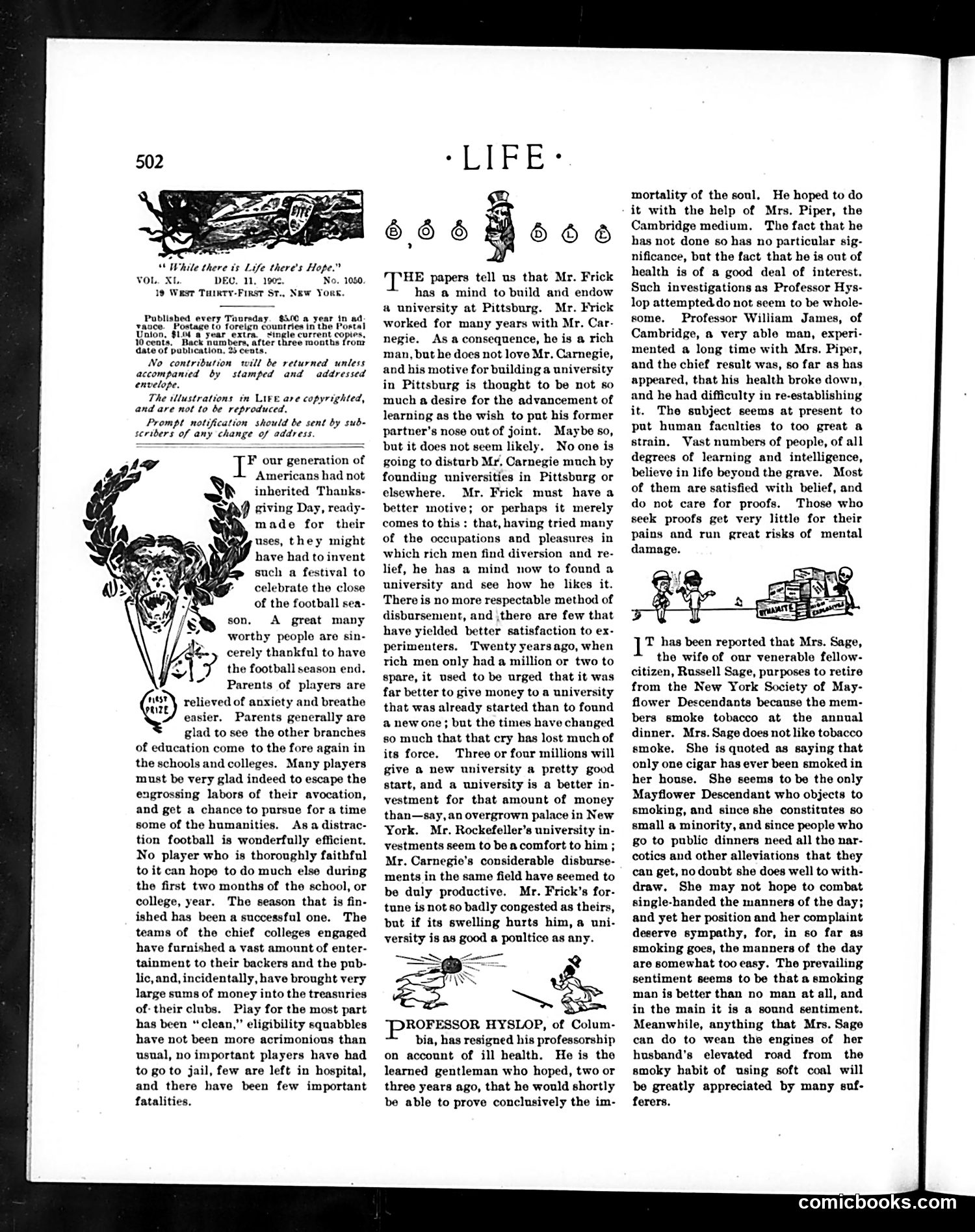 Life — December 11, 1902 — page 4: Life, 1902-12-11