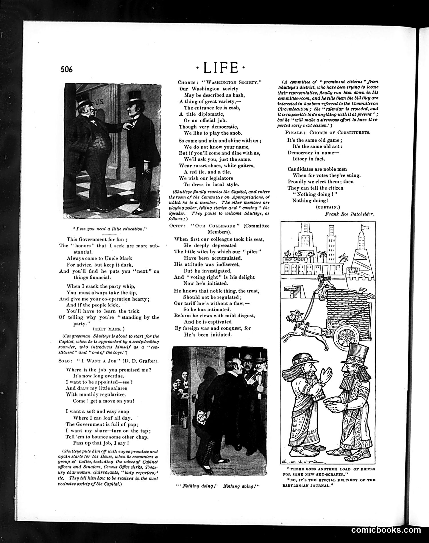 Life — December 11, 1902 — page 8: Life, 1902-12-11