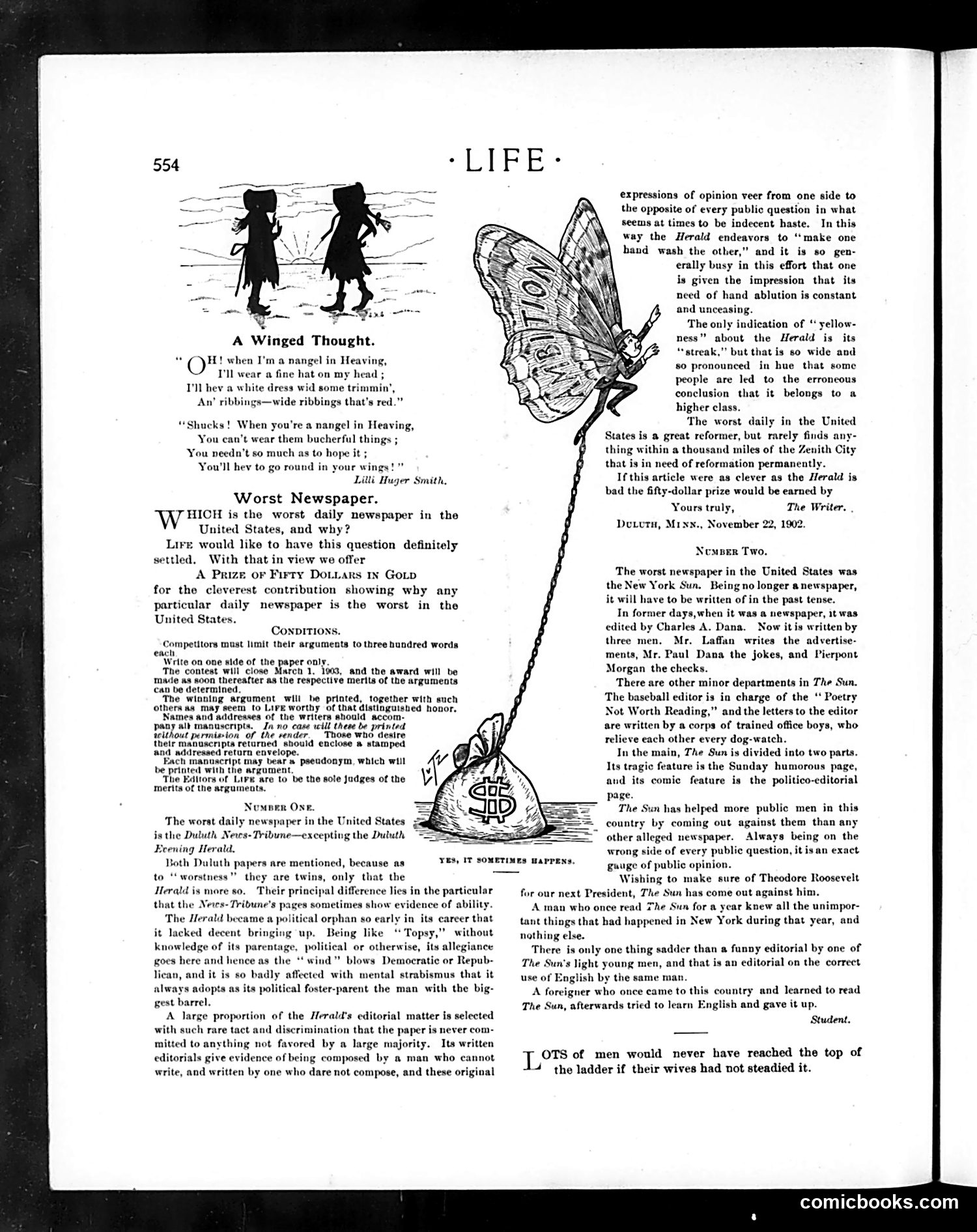 Life — December 25, 1902 — page 8: Life, 1902-12-25