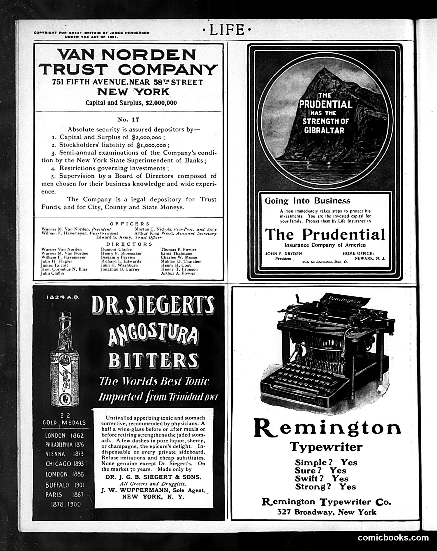 Life — January 1, 1903 — page 2: Life, 1903-01-01