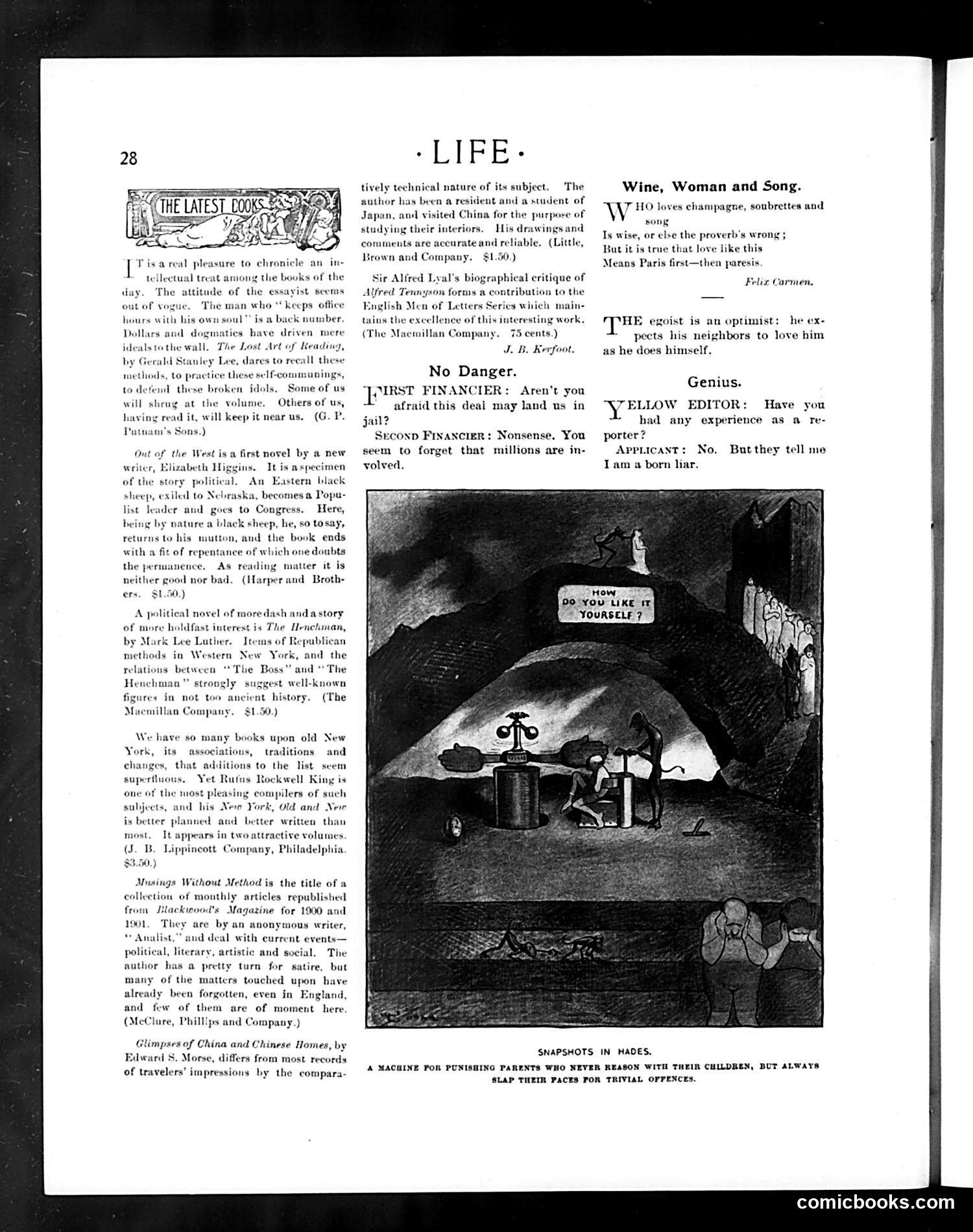 Life — January 8, 1903 — page 6: Life, 1903-01-08