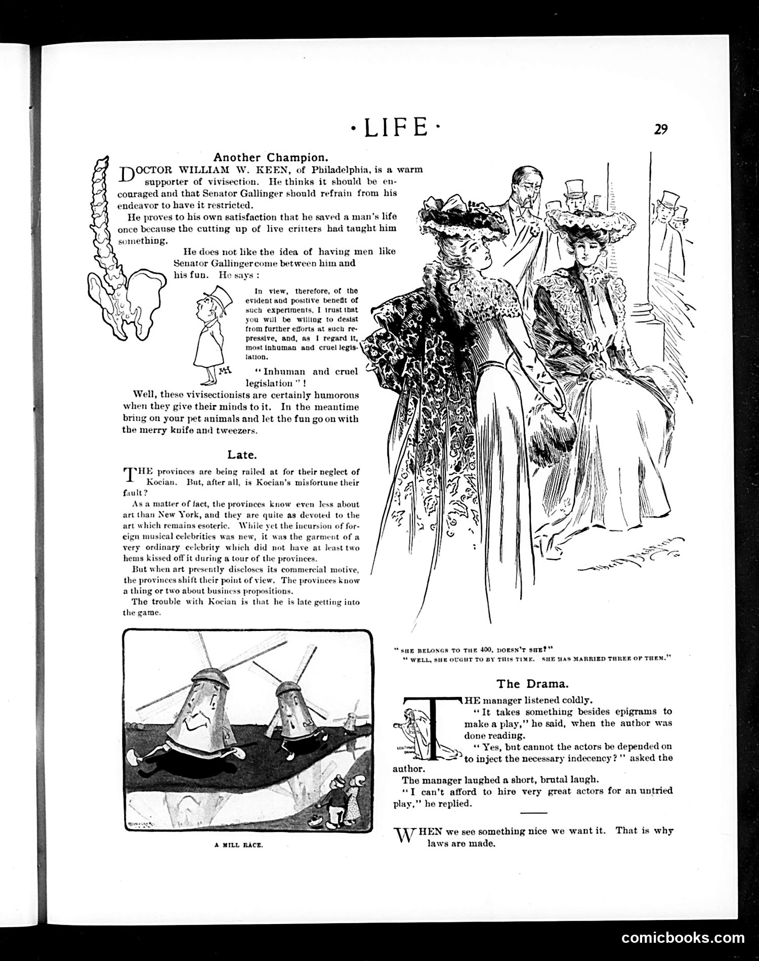 Life — January 8, 1903 — page 7: Life, 1903-01-08