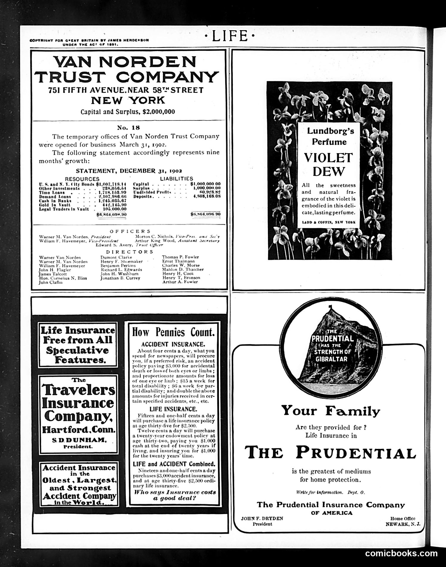 Life — January 15, 1903 — page 2: Life, 1903-01-15